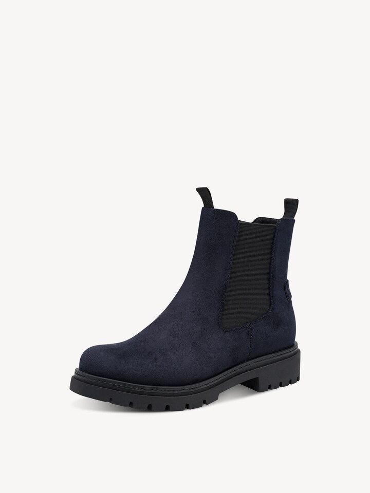 Marco Tozzi, Chelsea boot - blue DK.NAVY
