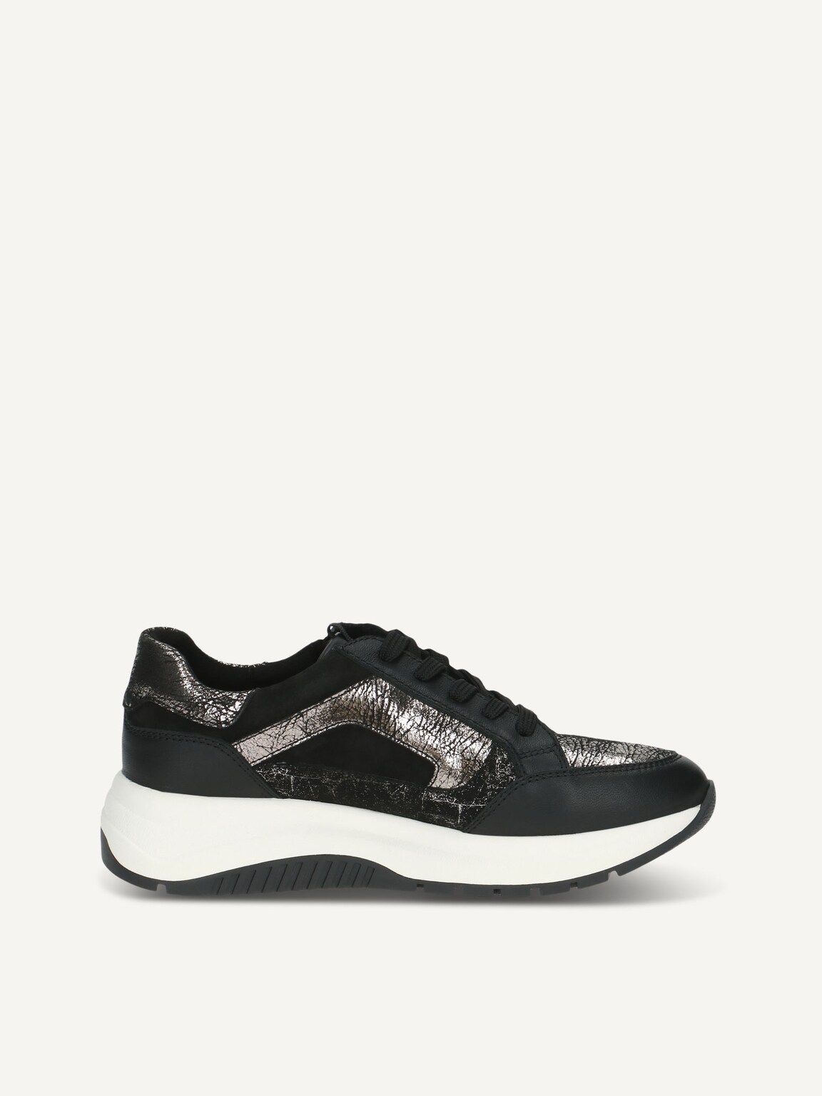 Caprice, Leather Sneaker - black BLACK COMB, image 3 of 5
