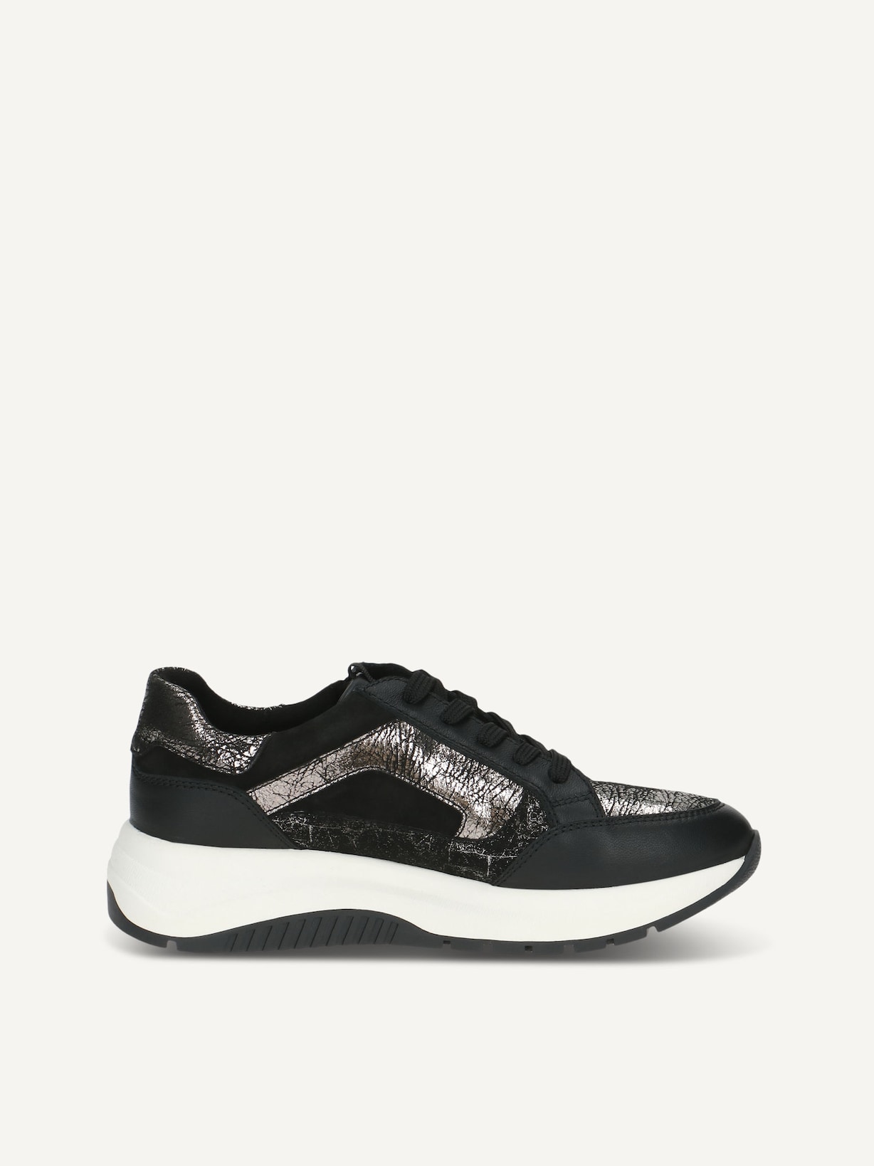 Caprice, Basket en cuir - noir BLACK COMB, image 3 sur 5