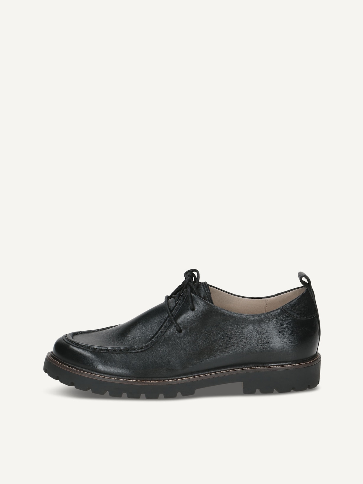 Caprice, Derbie en cuir - noir BLACK NAPPA, image 1 sur 5