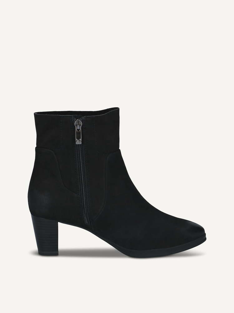 Caprice, Lederstiefelette - schwarz BLACK NUBUC, Bild 3 von 5