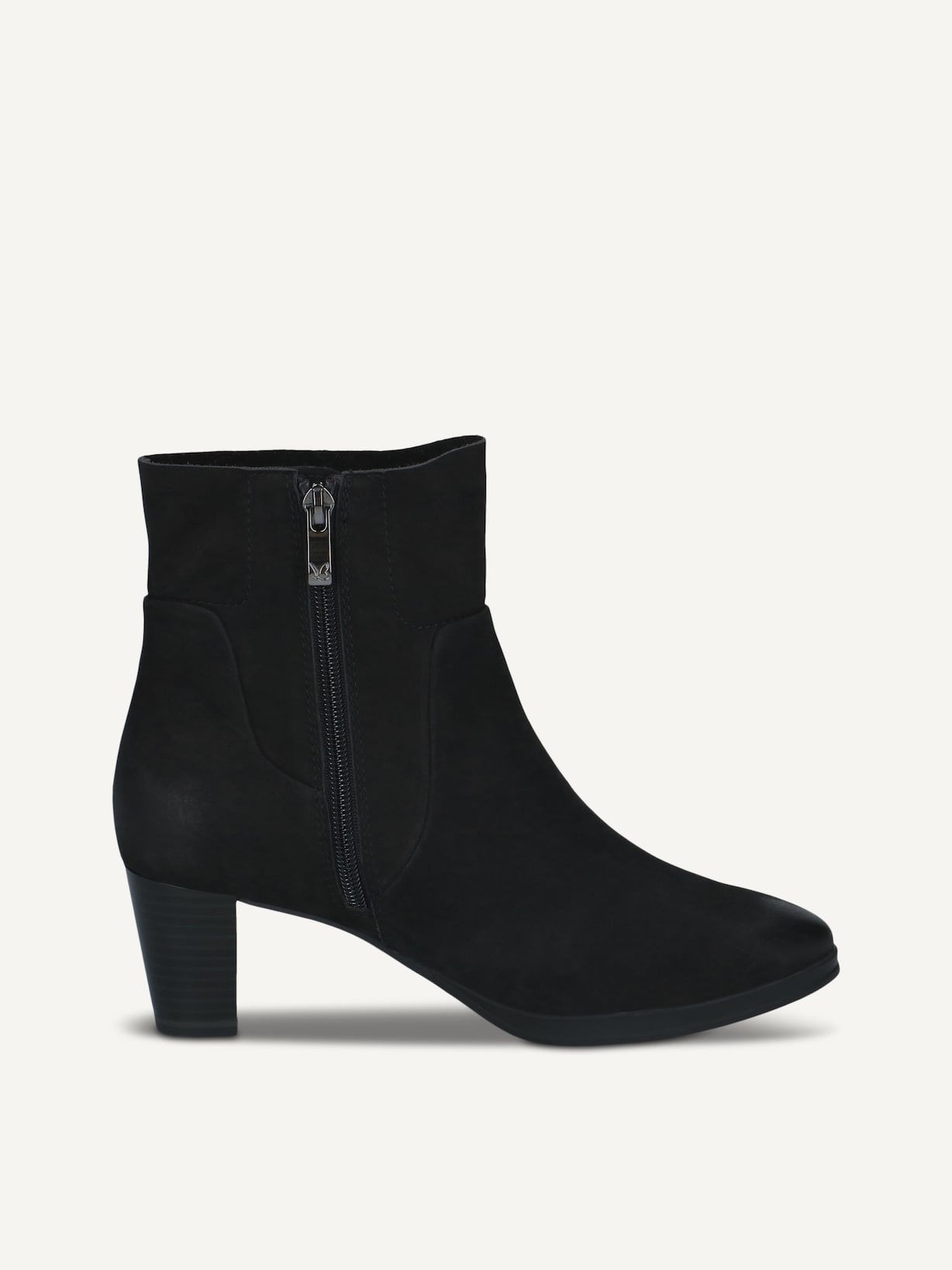 Caprice, Lederstiefelette - schwarz BLACK NUBUC, Bild 3 von 5