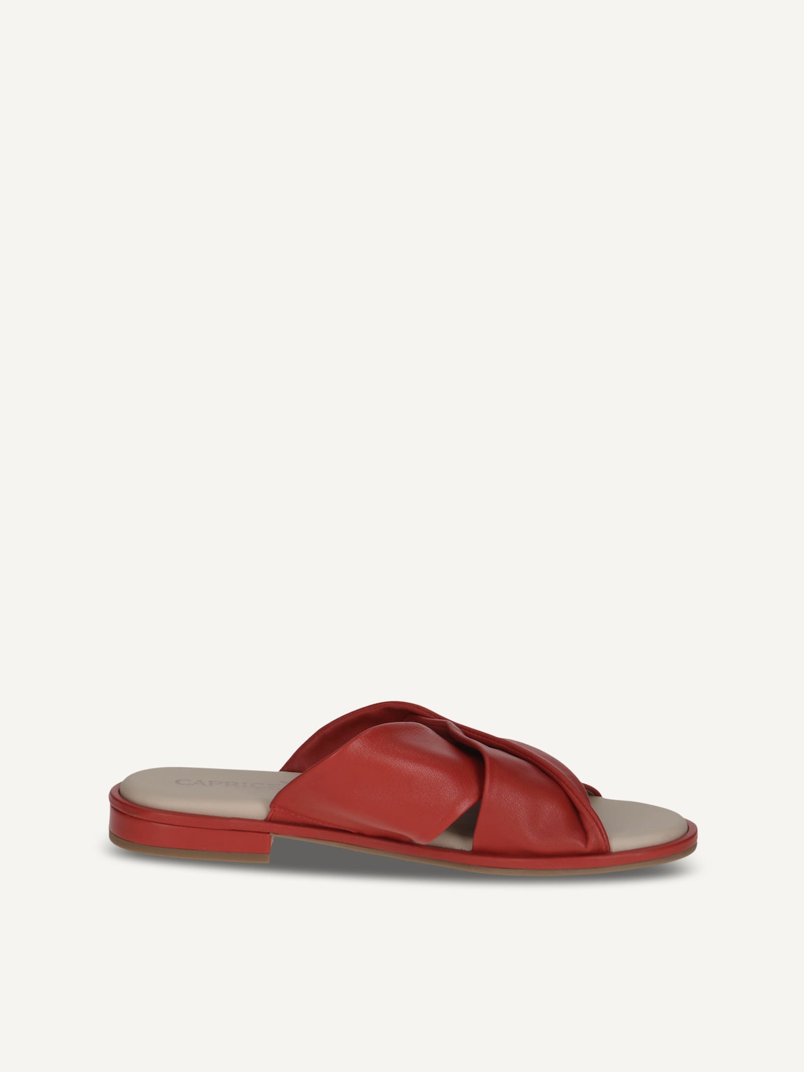 Caprice, Leather Mule - red RED NAPPA, image 3 of 5