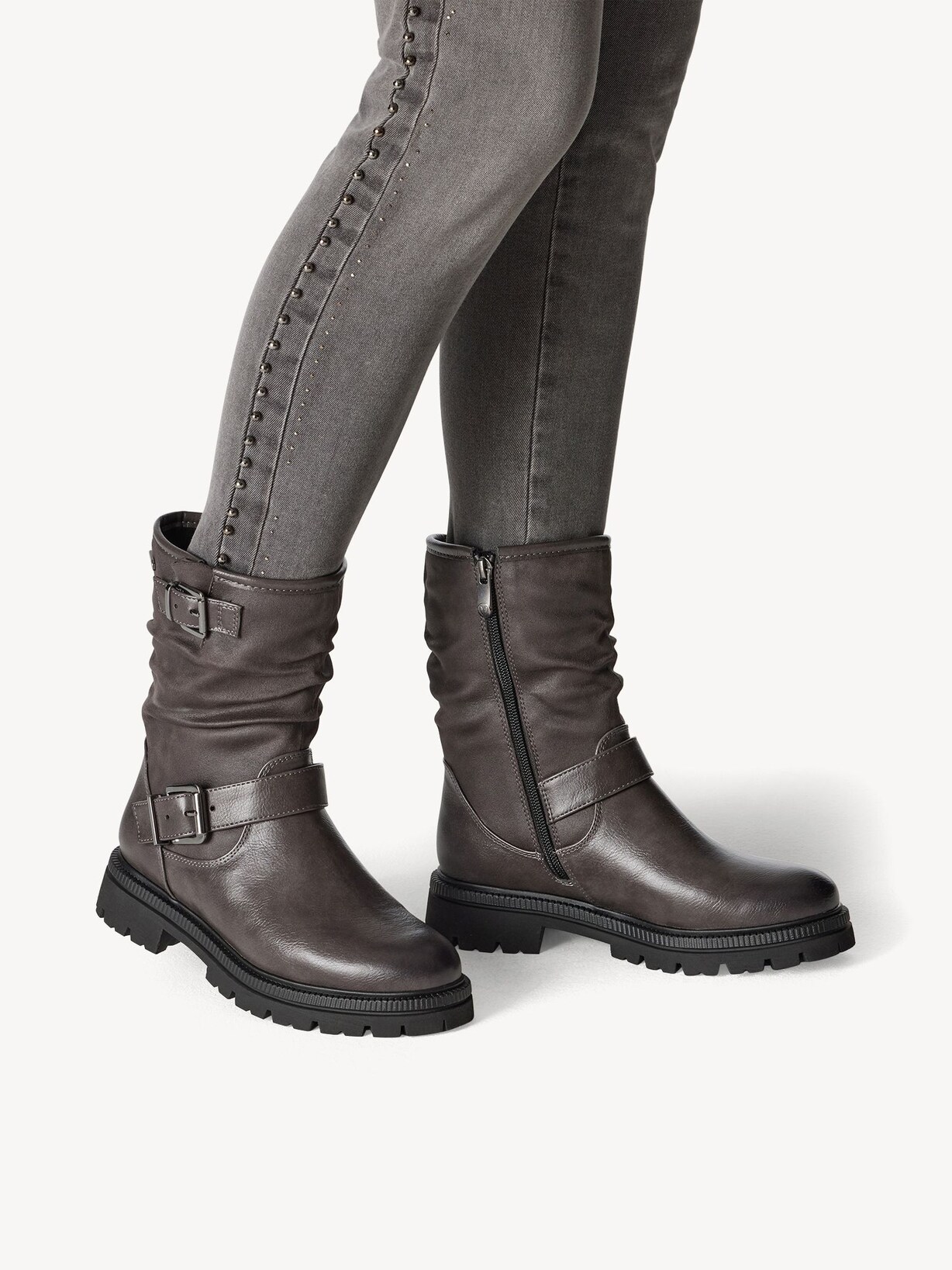 Marco Tozzi, Stiefelette - grau Warmfutter ANTHRACITE COM, Bild 2 von 7