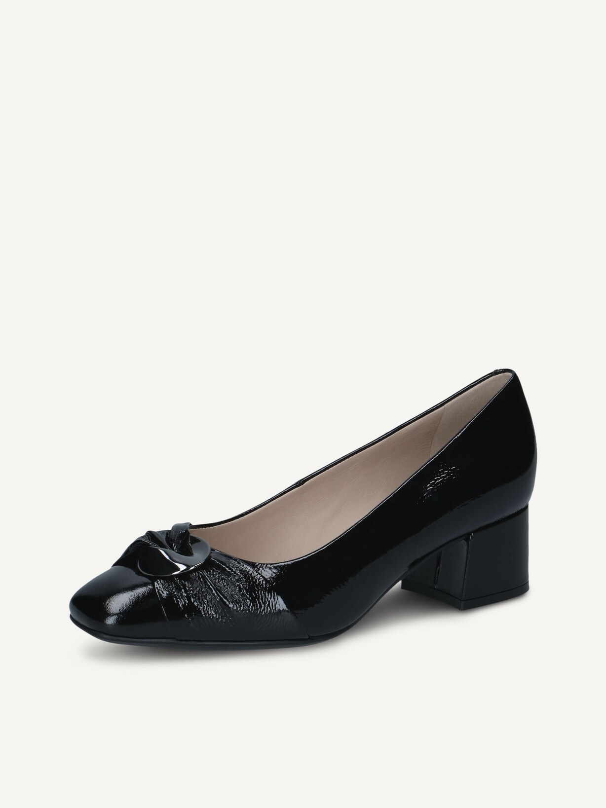 Caprice, Escarpin en cuir - noir BLACK NAPLAK, image 2 sur 5