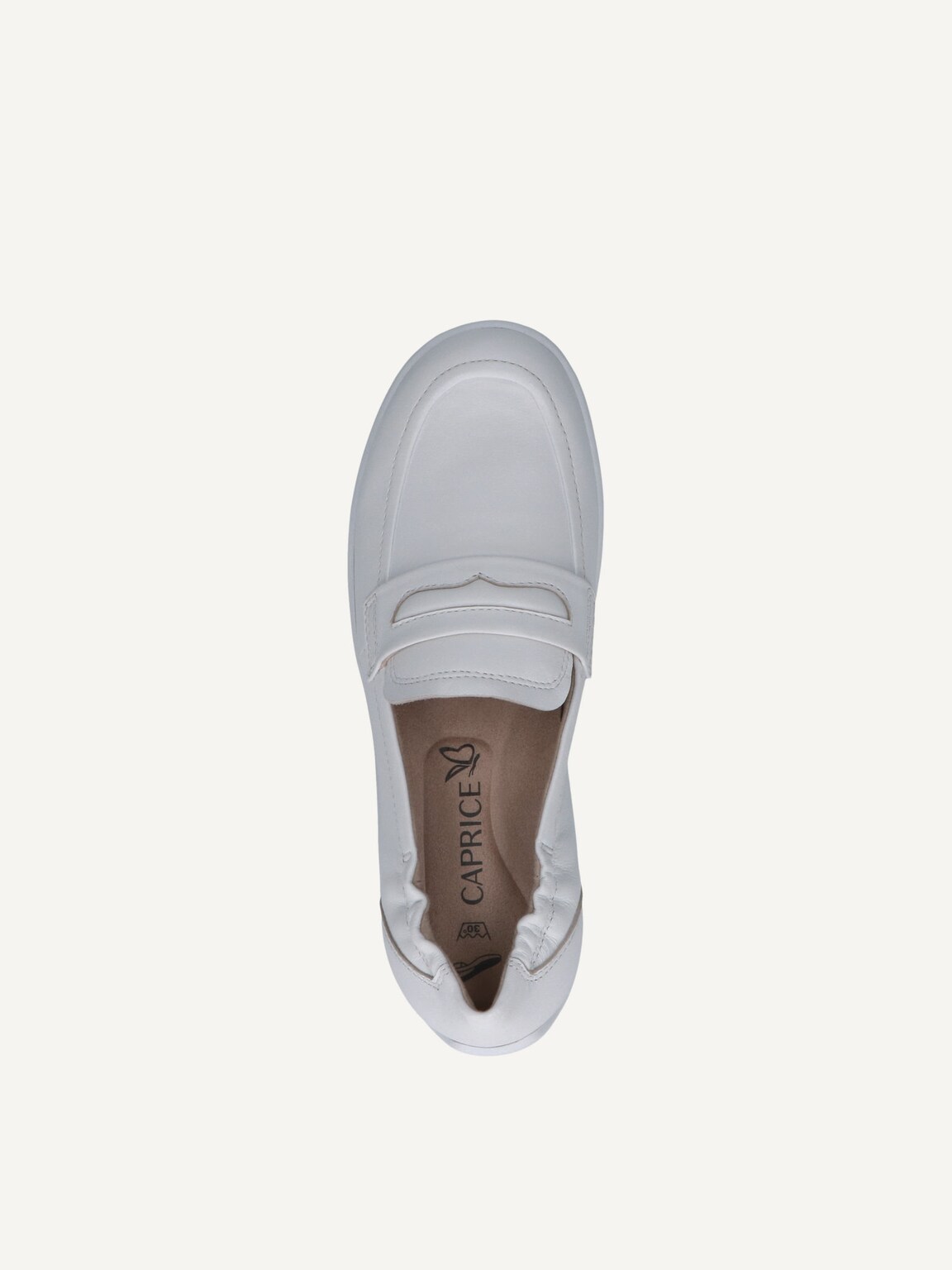 Caprice, Leather Slipper - white WHITE NAPPA, image 5 of 5