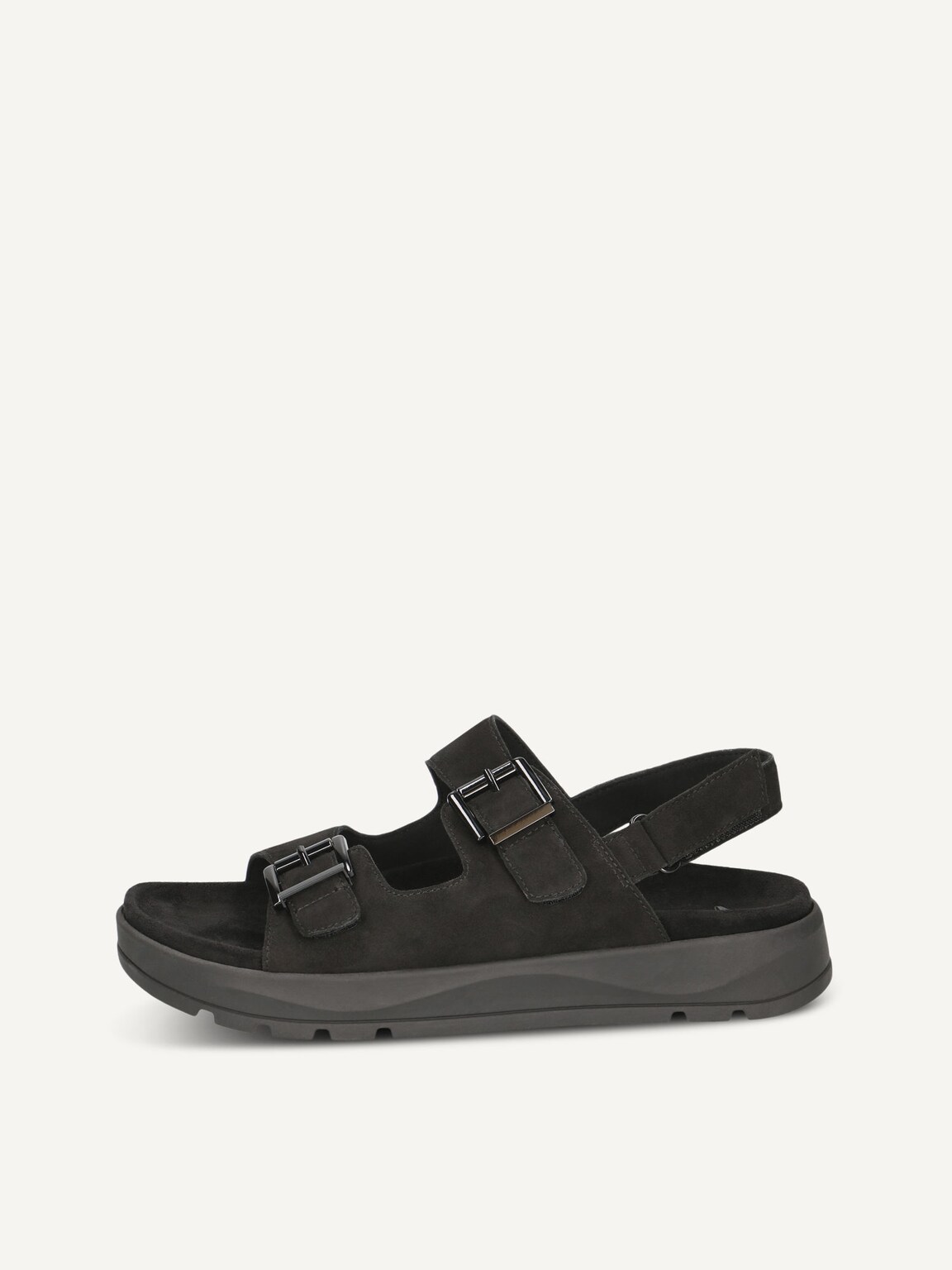 Caprice, Leather Sandal - black BLACK SUEDE, image 2 of 5
