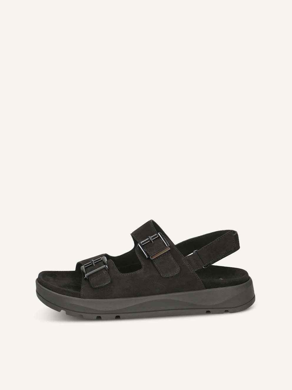 Caprice, Sandale en cuir - noir BLACK SUEDE, image 1 sur 5