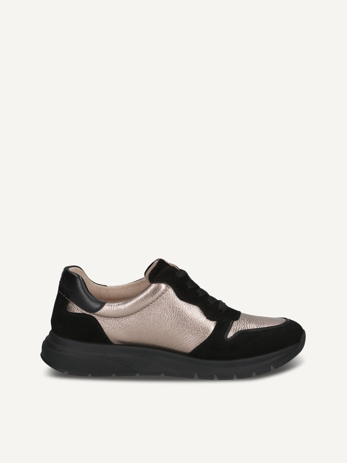 Caprice, Leather Sneaker - black BLACK COMB, image 3 of 5