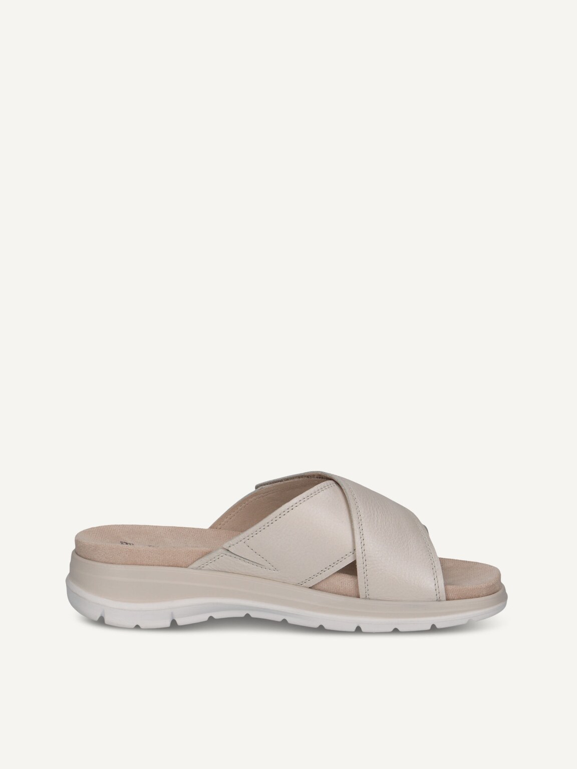 Caprice, Leather Mule - white PEARL NAPPA, image 3 of 5