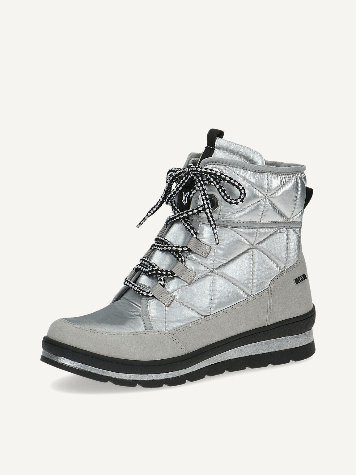 Caprice, Bootie - silver warm lining SILVER COMB, image 1 of 6