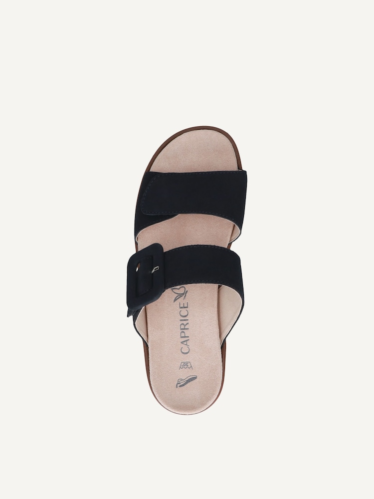 Caprice, Mule en cuir - bleu OCEAN SUEDE, image 4 sur 5