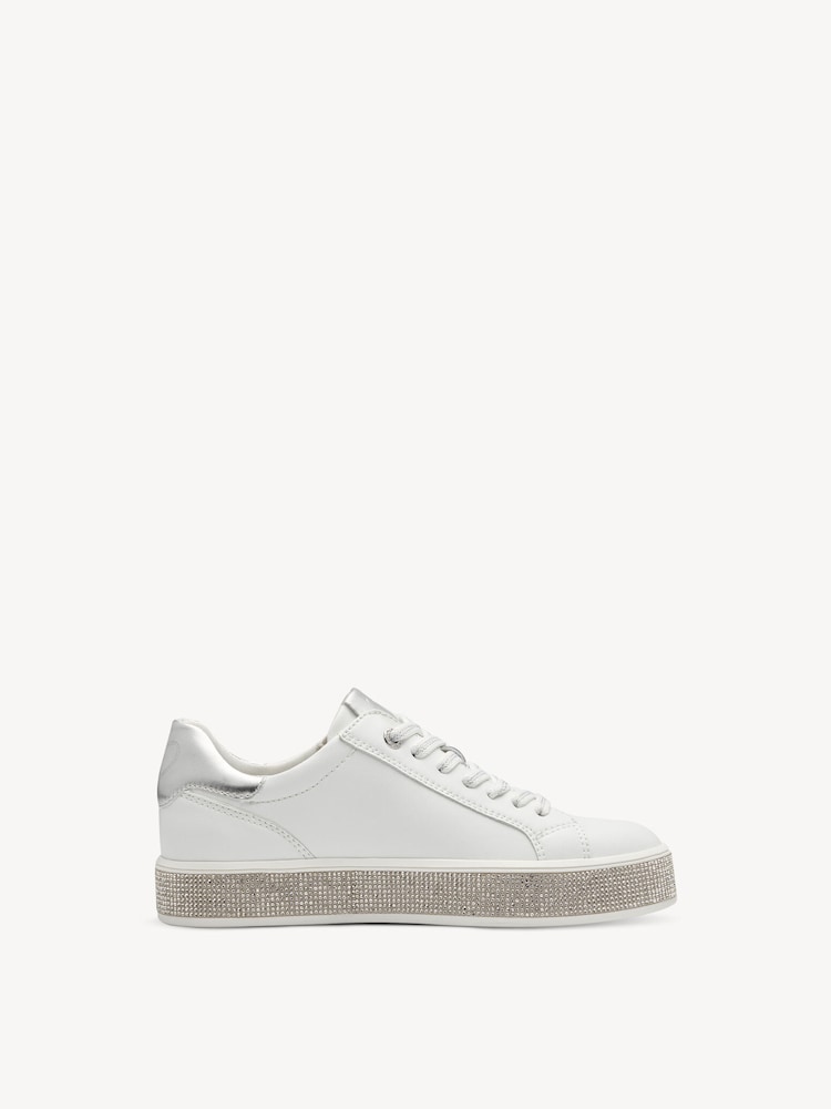 Marco Tozzi, Sneaker - bianco WHITE COMB, immagine 6 di 7