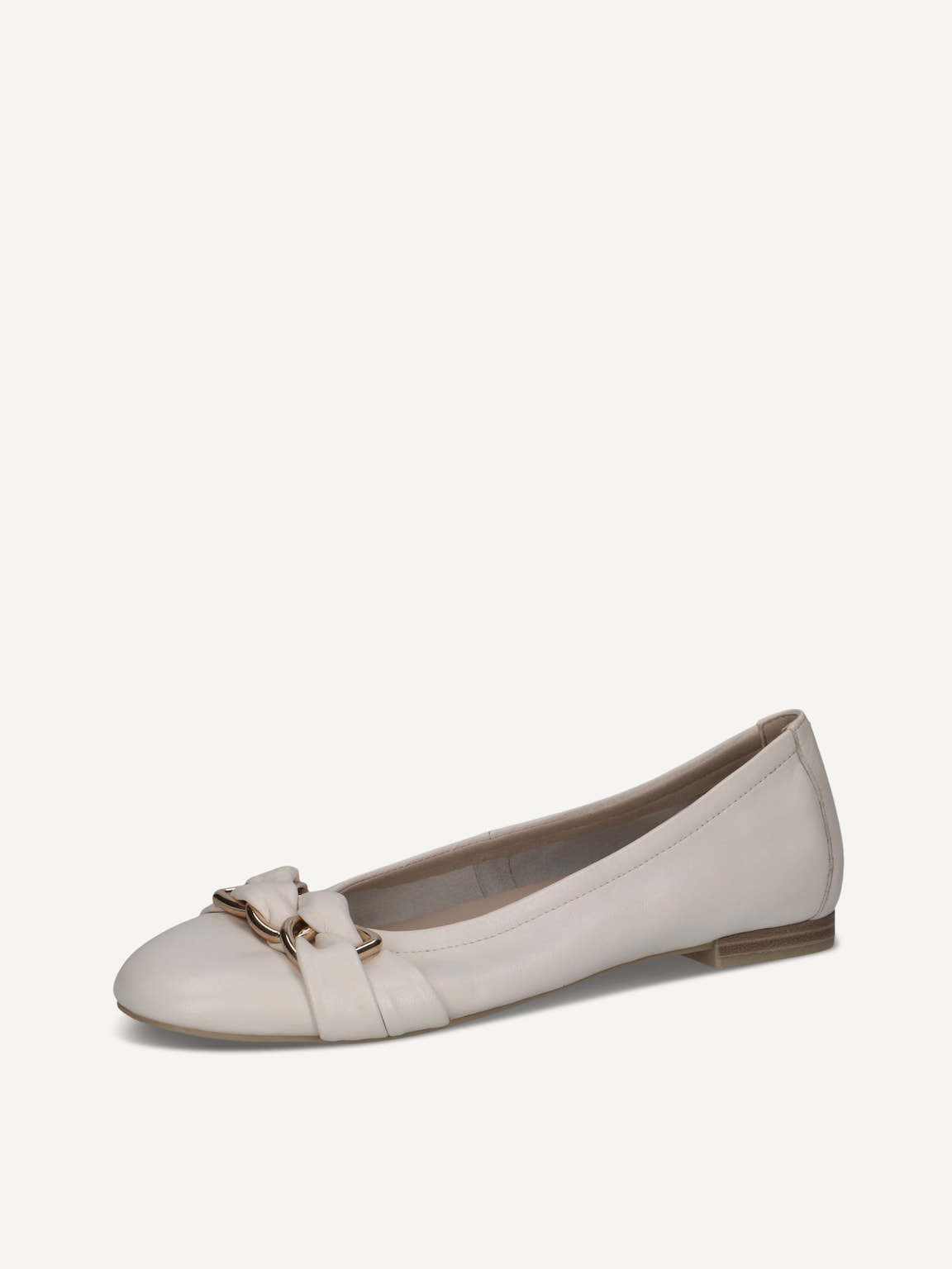 Caprice, Leather Ballerina - yellow VANILLA SOFTN., image 1 of 5