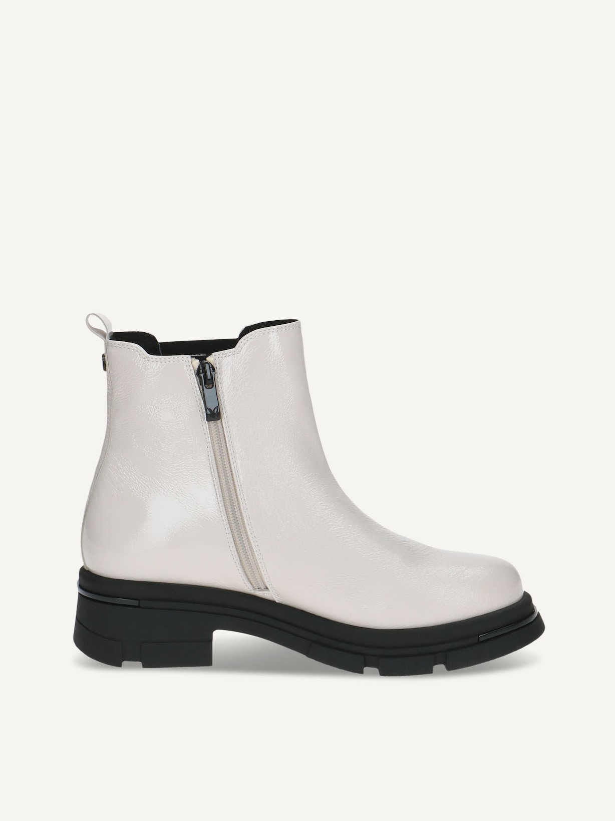 Caprice, Bottine Chelsea - blanc WHITE NAPLAK, image 3 sur 5