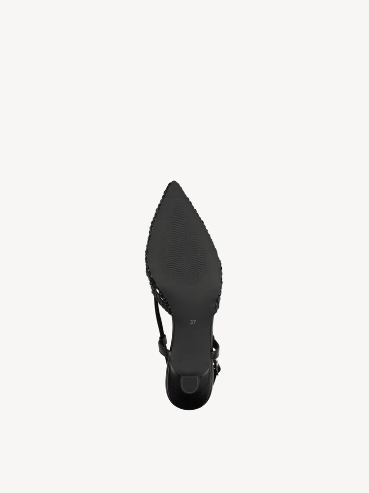 Marco Tozzi, Scarpe con cinturino alla caviglia - nero BLACK, immagine 4 di 6
