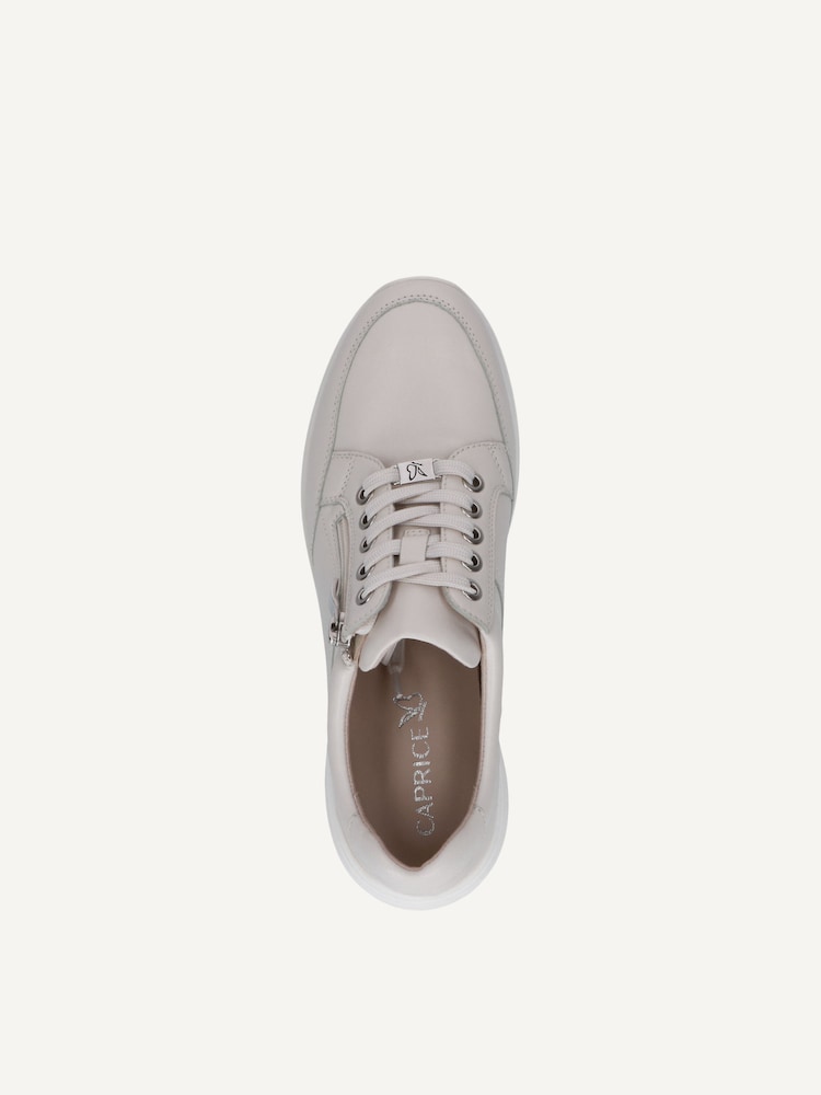 Caprice, Basket en cuir - blanc OFFWHITE NAPPA, image 4 sur 5