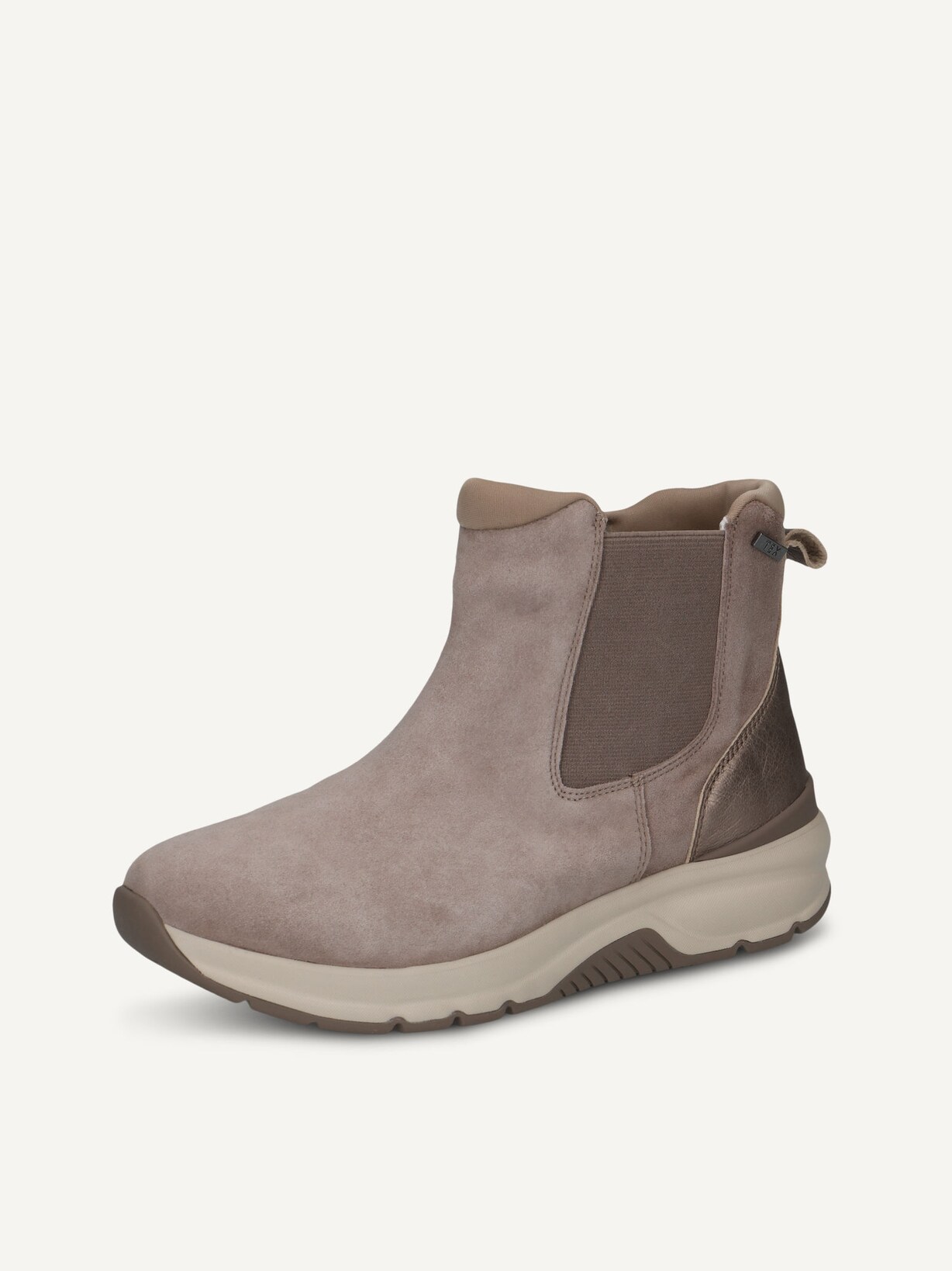Caprice, Chelsea Boot - beige TAUPE COMB, Bild 2 von 5