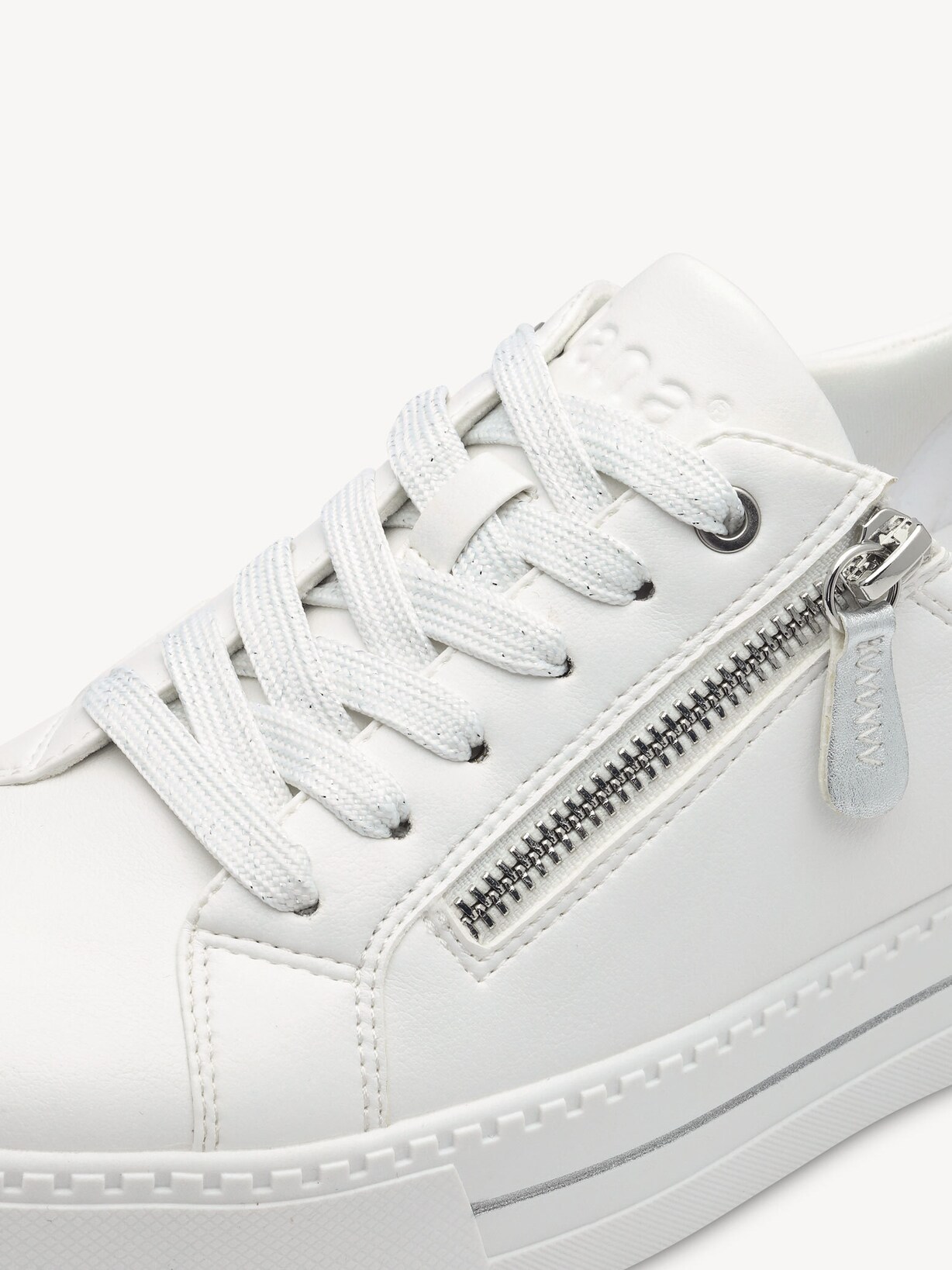 Jana, Sneaker - weiß WHITE/SILVER, Bild 5 von 7