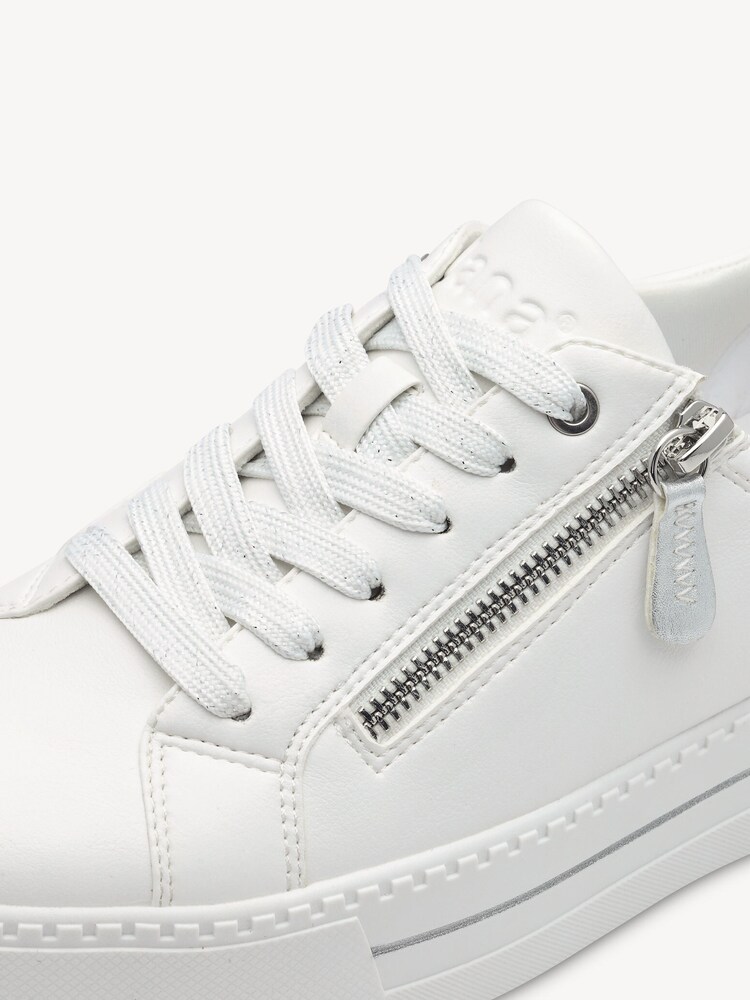 Jana, Sneaker - weiß WHITE/SILVER, Bild 5 von 7