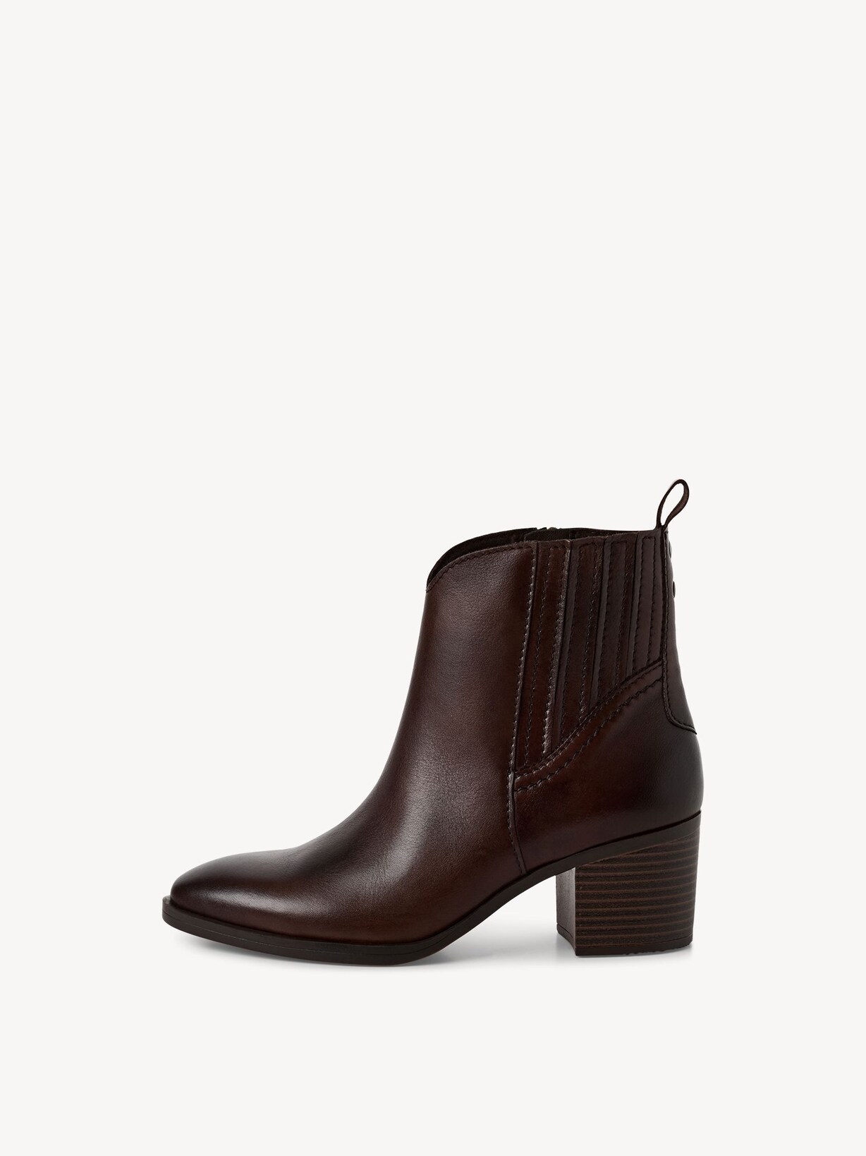 Marco Tozzi, Lederstiefelette - braun CAFE, Bild 3 von 7