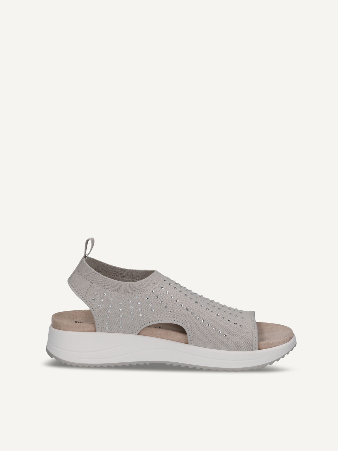 Caprice, Sandal - grey LT GREY KNIT, image 4 of 6