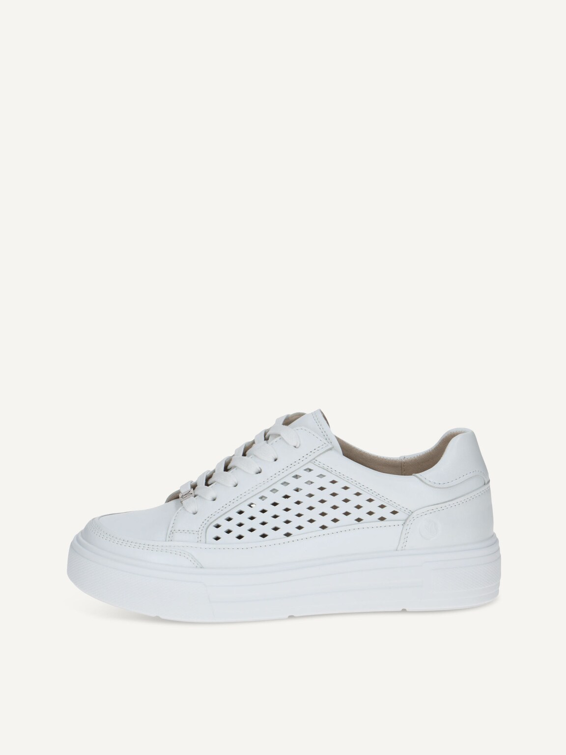 Caprice, Leather Sneaker - white WHITE NAPPA, image 2 of 5