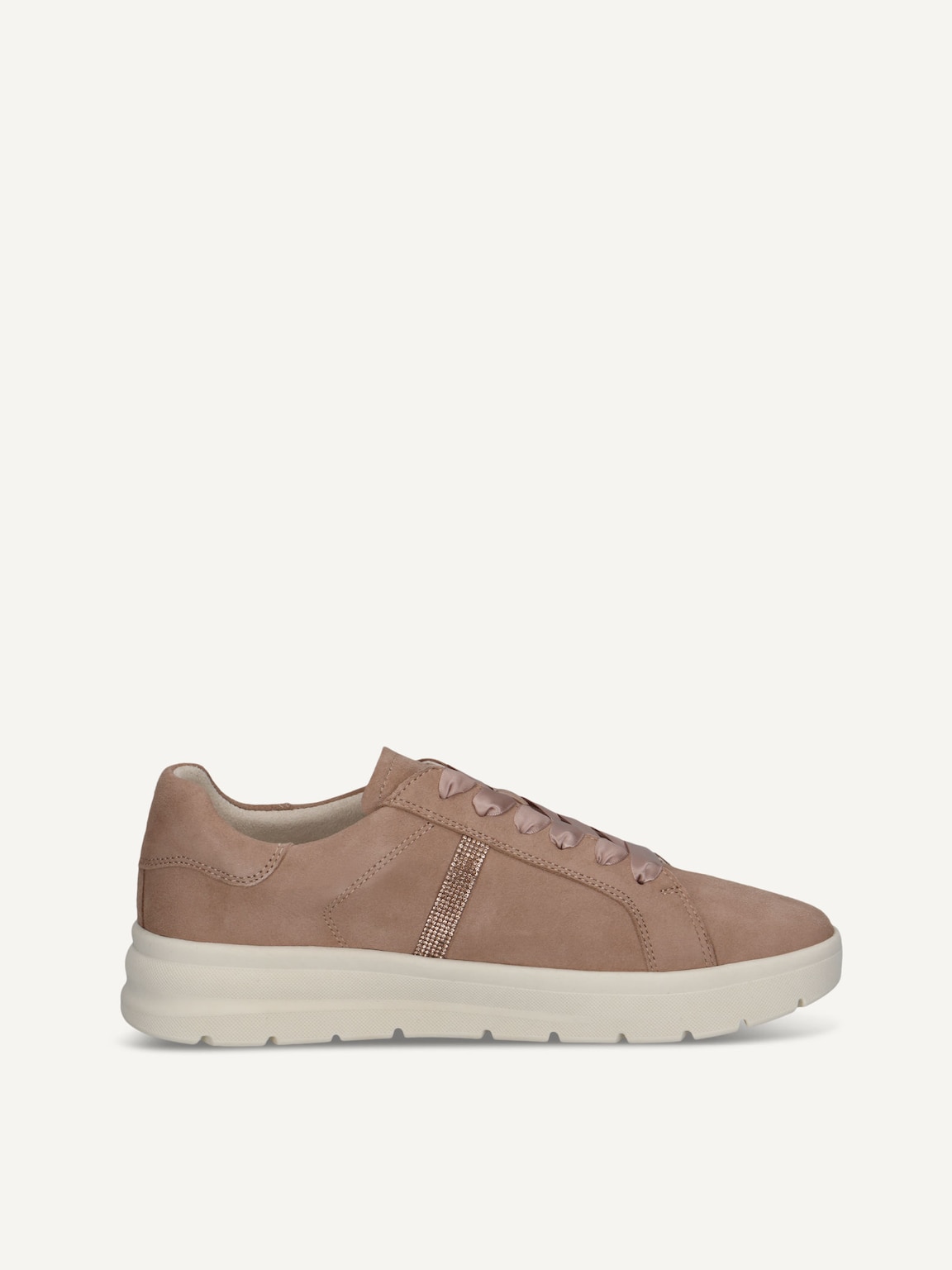 Caprice, Leather Low shoes - beige SAND SUEDE, image 3 of 5
