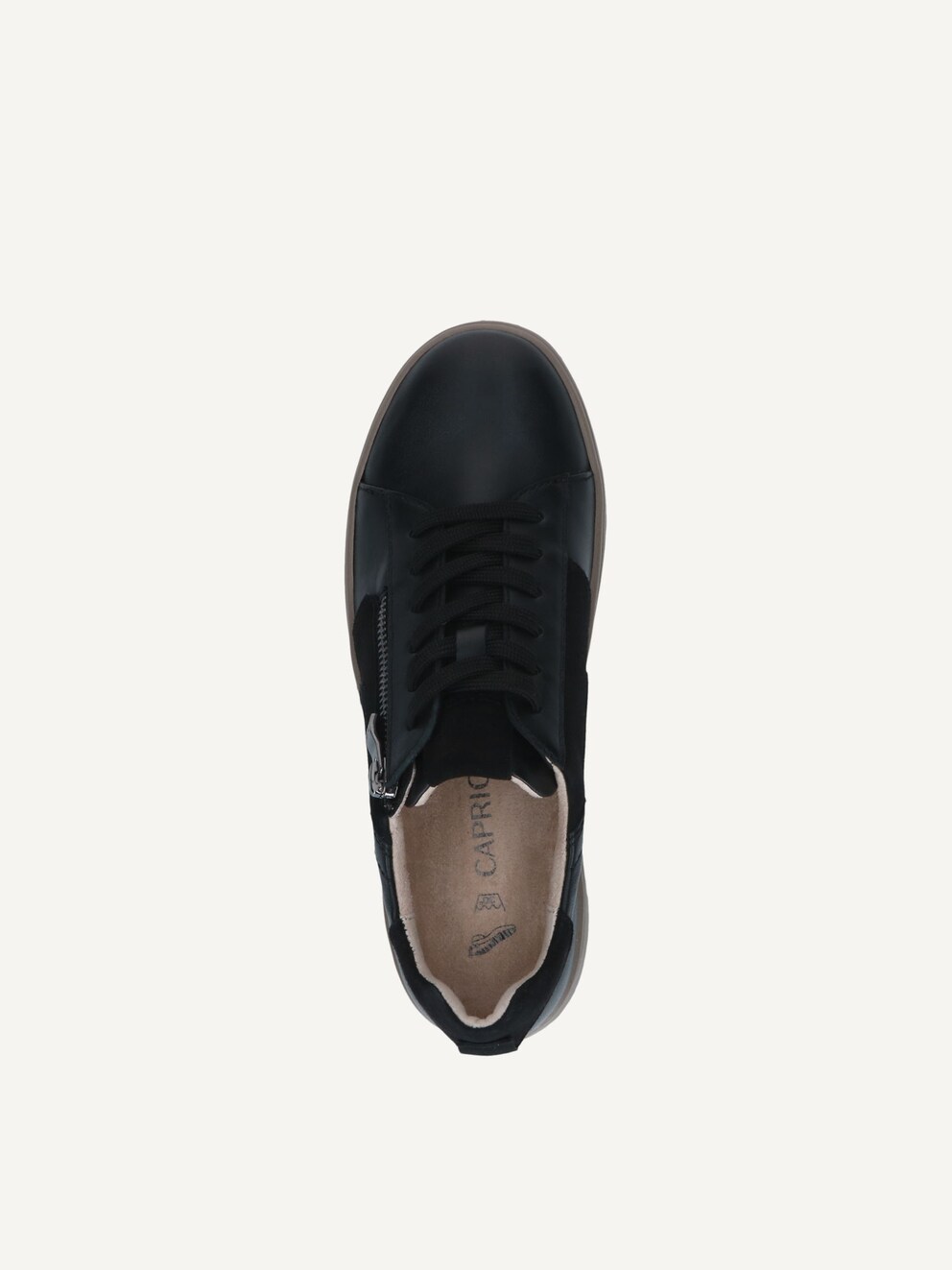 Caprice, Ledersneaker - schwarz BLACK COMB, Bild 5 von 6