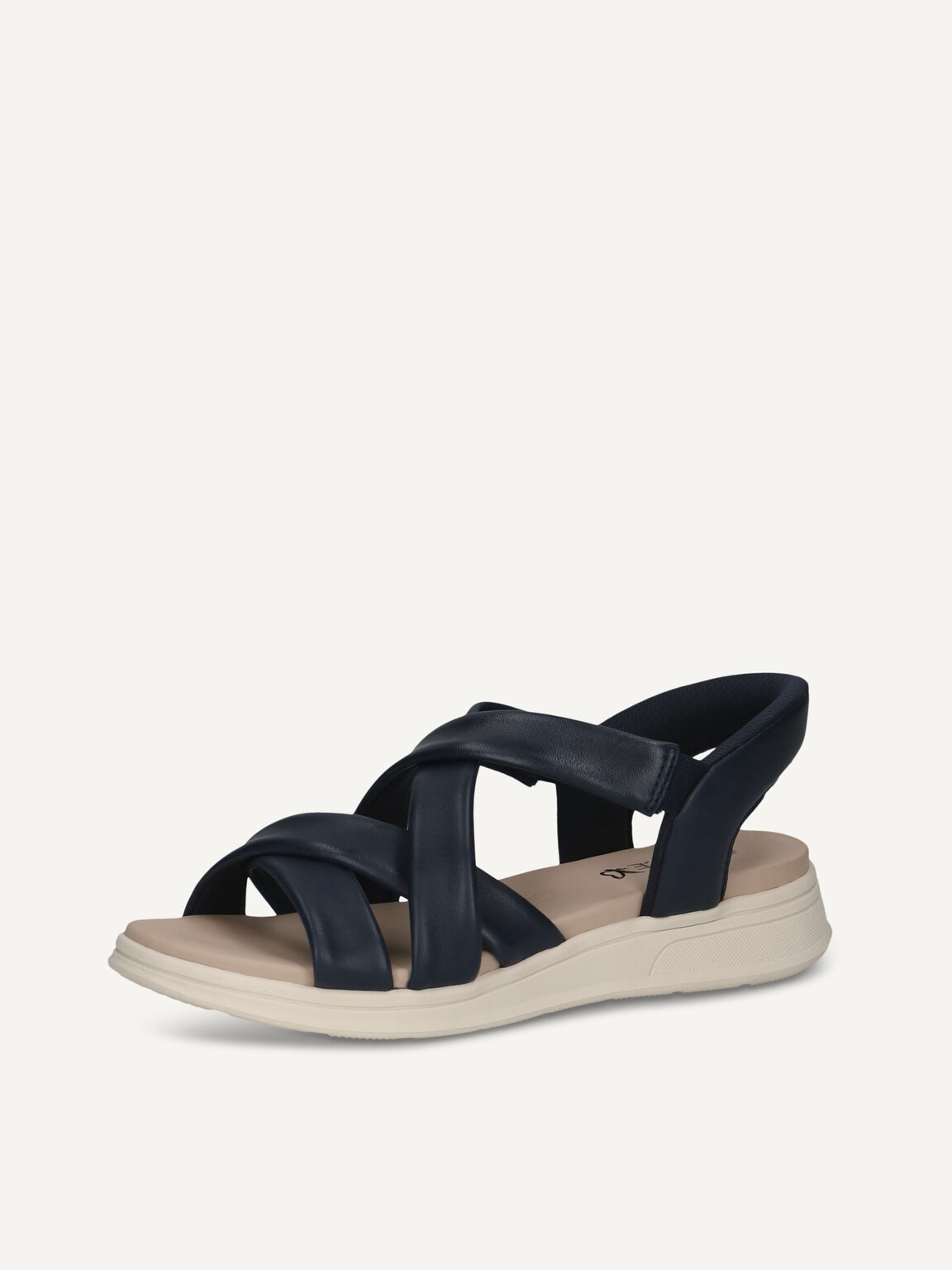Caprice, Leather Sandal - blue OCEAN SOFTNAP., image 1 of 5