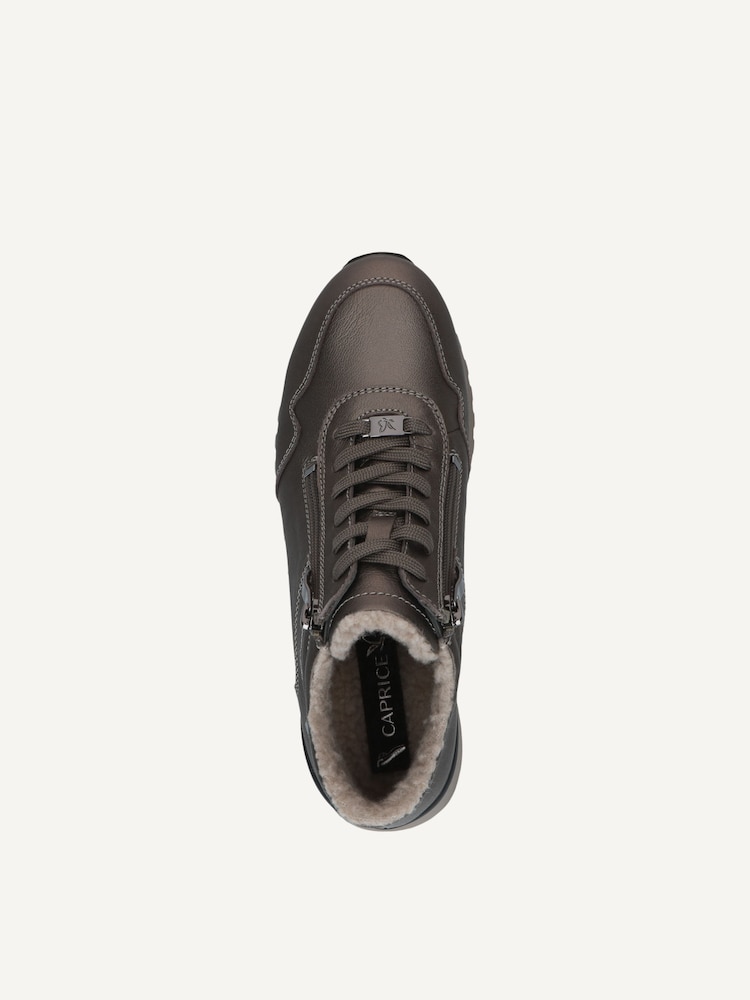 Caprice, Ledersneaker - metallic Warmfutter PIOMBO METAL, Bild 4 von 5