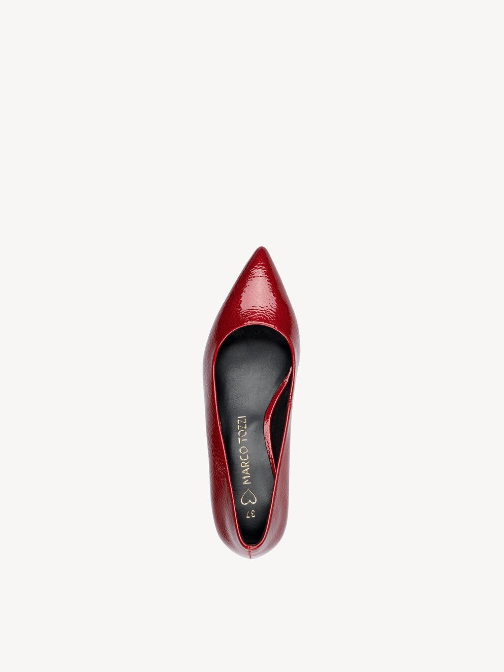 Marco Tozzi, Pumps - red DK.RED PAT., image 5 of 6
