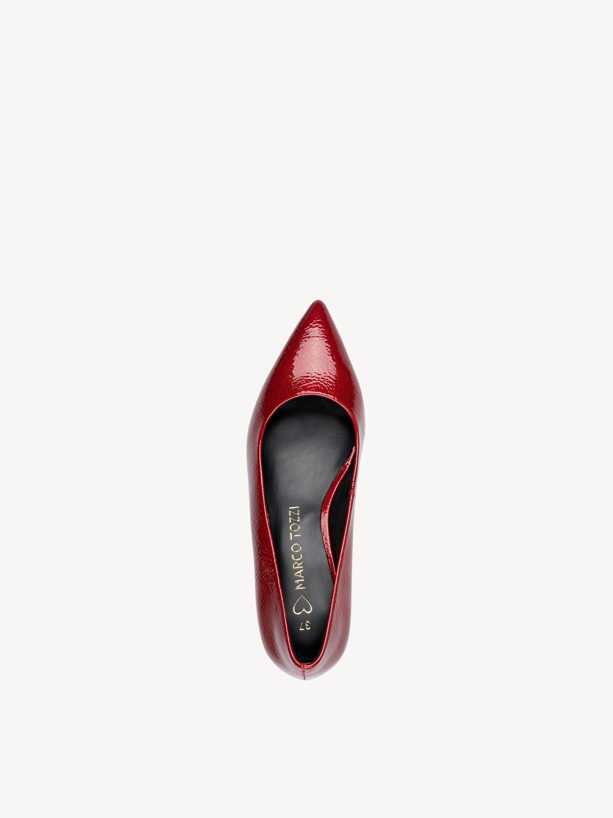 Marco Tozzi, Pumps - red DK.RED PAT., image 5 of 6