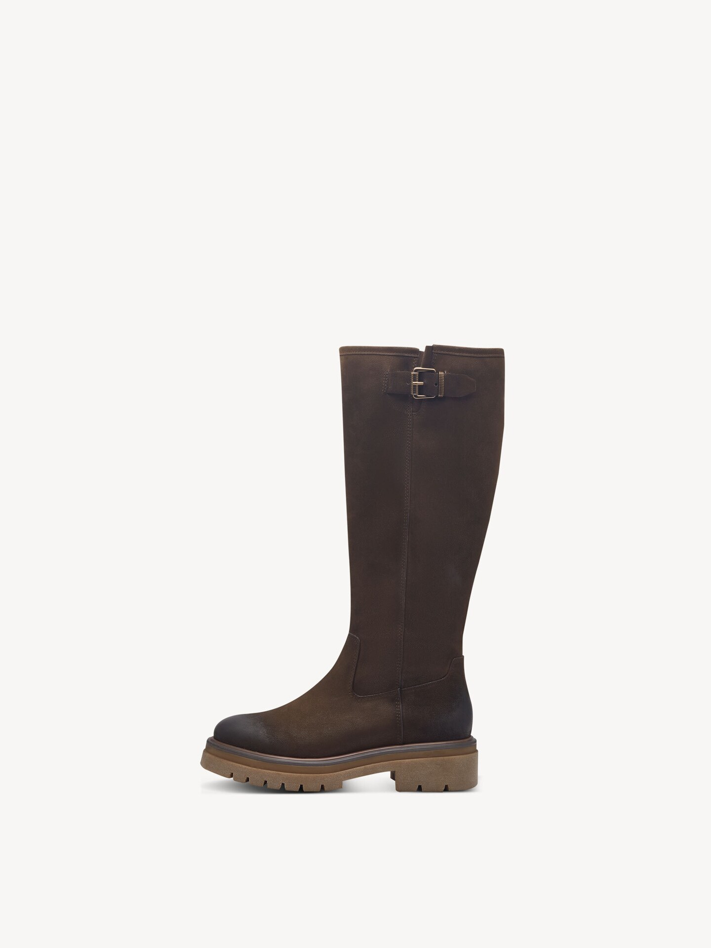 Marco Tozzi, Boots - brown warm lining CAFE NUBUCK