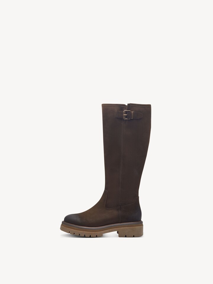 Marco Tozzi, Stivali - marrone fodera calda CAFE NUBUCK