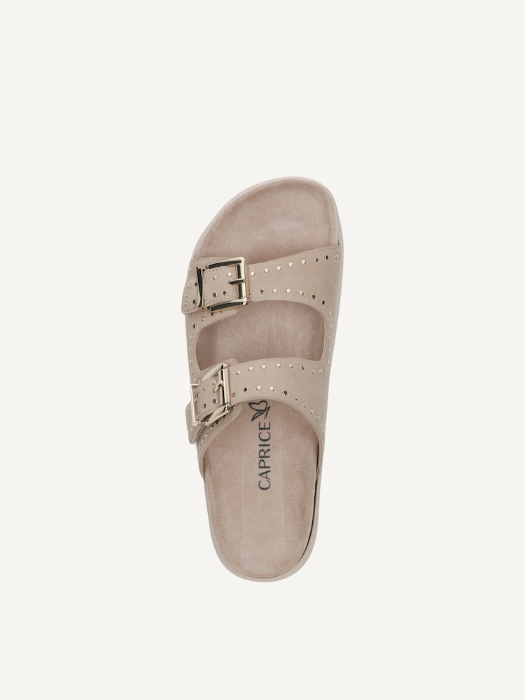 Caprice, Mule en cuir - beige BEIGE SUEDE, image 5 sur 6