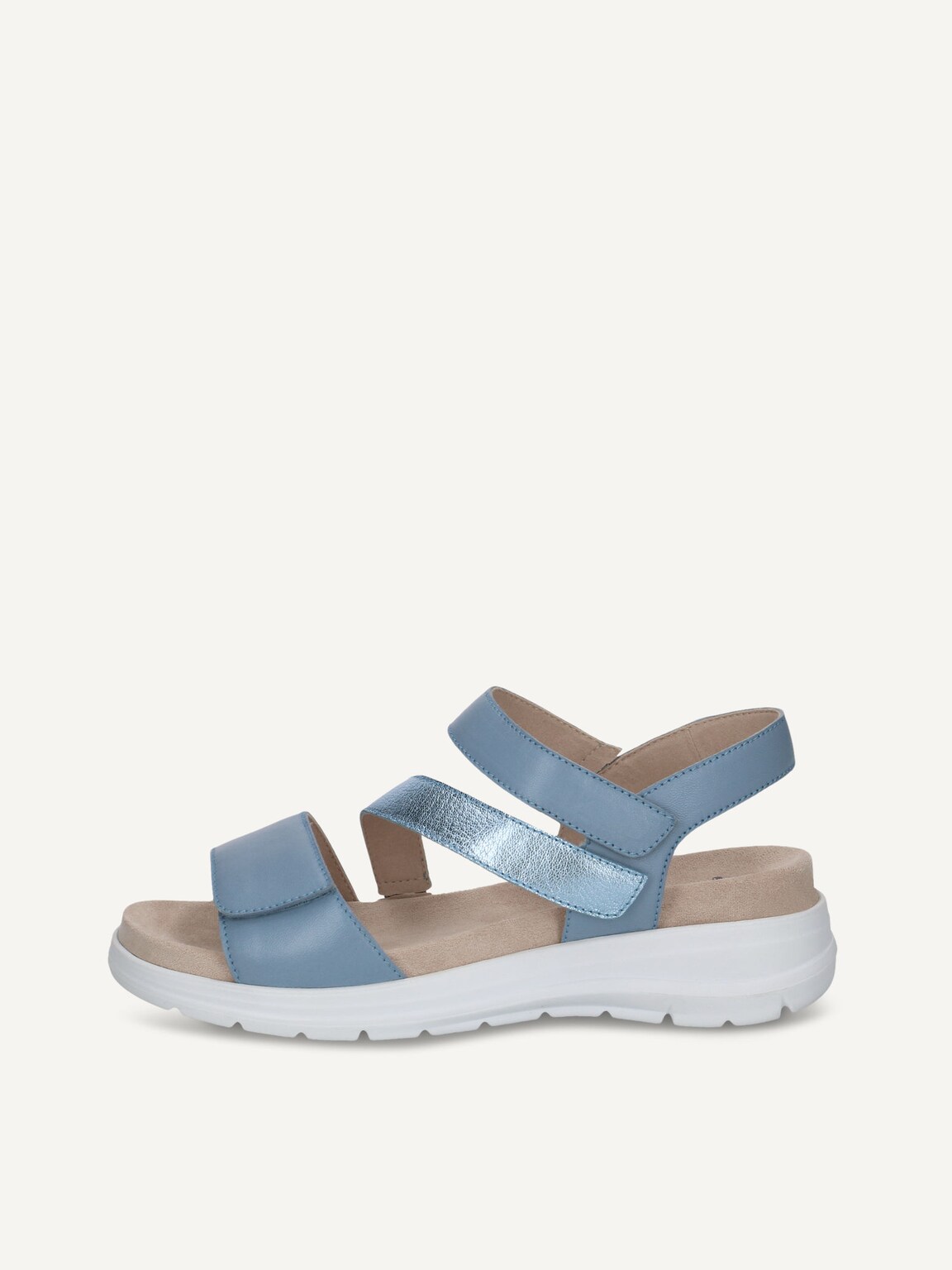 Caprice, Leather Sandal - blue BLUE COMB, image 2 of 5