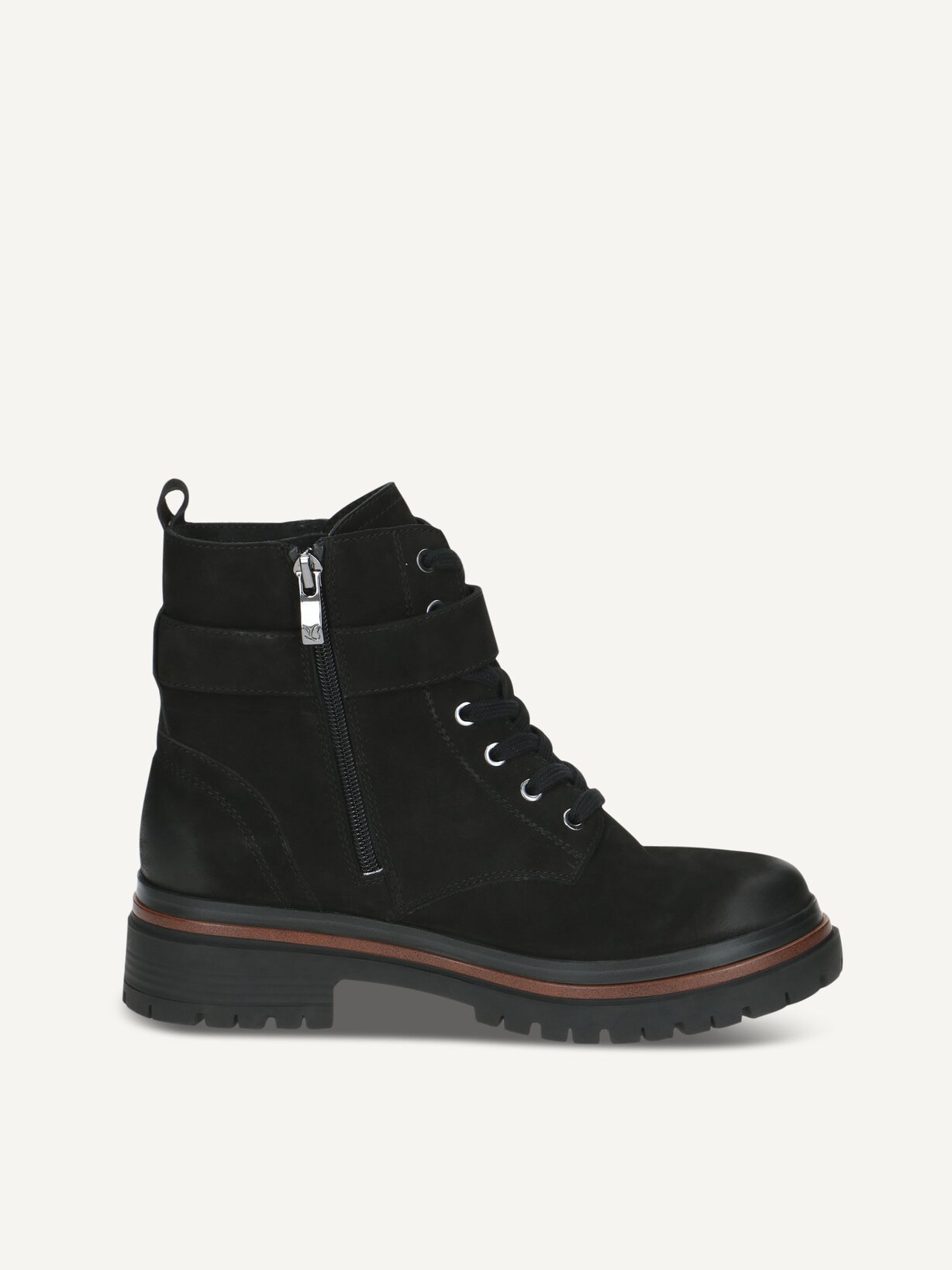 Caprice, Bottine en cuir - noir BLACK NUBUC, image 3 sur 5