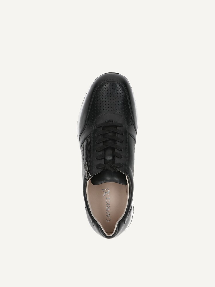 Caprice, Basket en cuir - noir BLACK NAPPA, image 4 sur 5