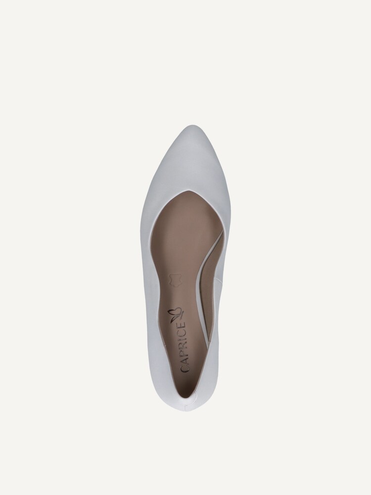 Caprice, Leather Pumps - white WHITE NAPPA, image 10 of 10