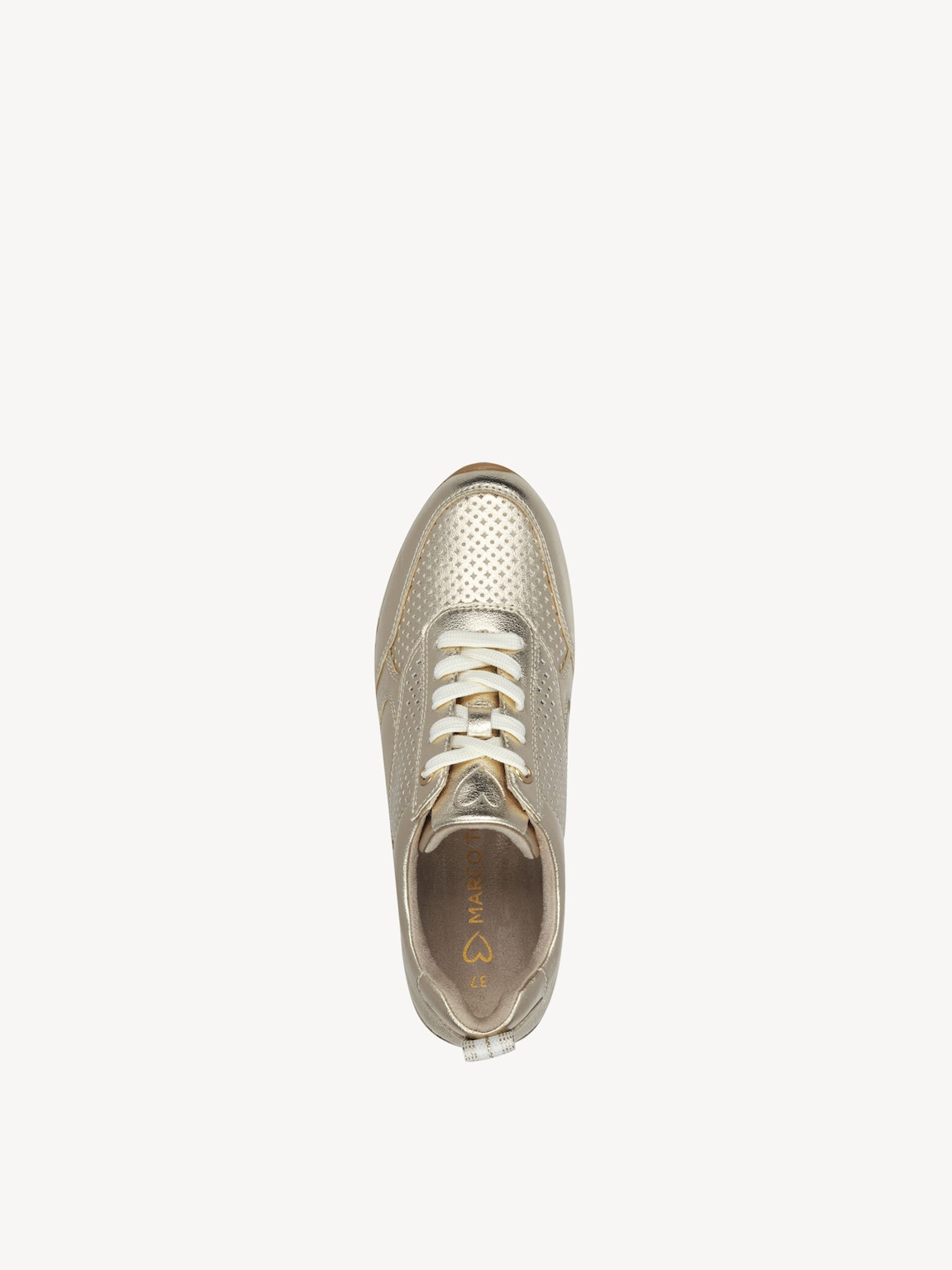 Marco Tozzi, Sneaker - oro GOLD, immagine 3 di 6