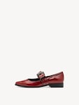 Nicht ausgewählt, Marco Tozzi, Ballerina - rot DK.RED PAT.