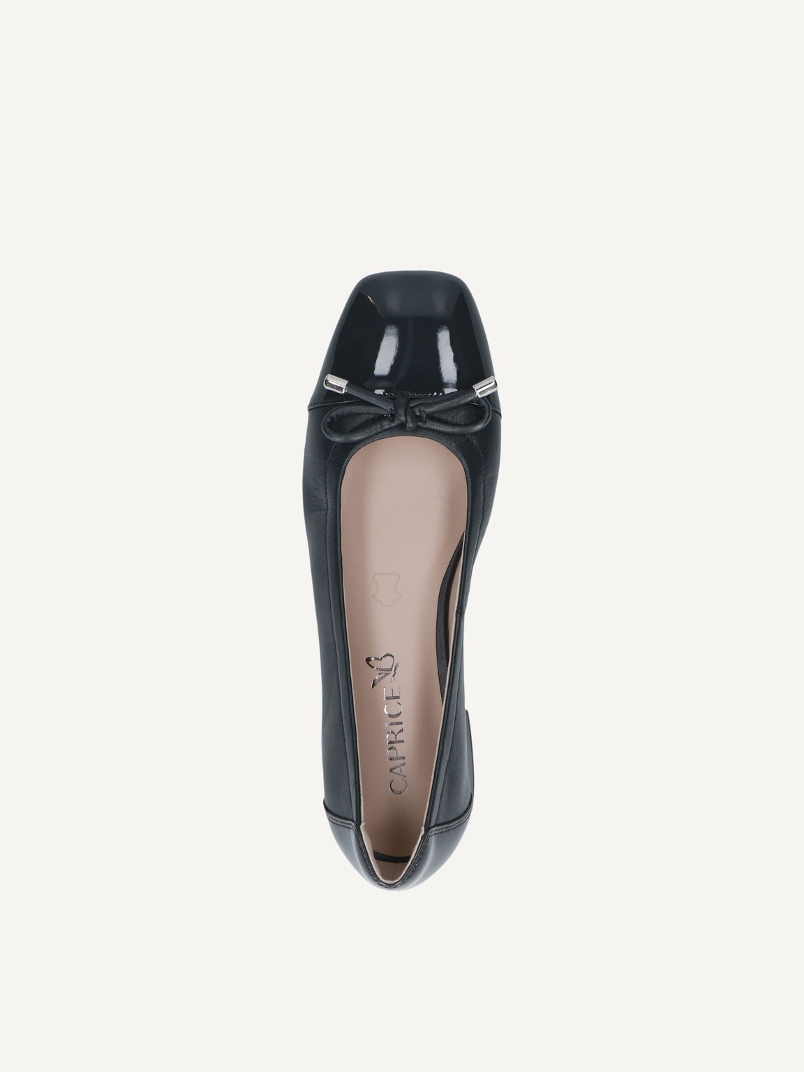 Caprice, Leather Ballerina - blue OCEAN COMB, image 5 of 5