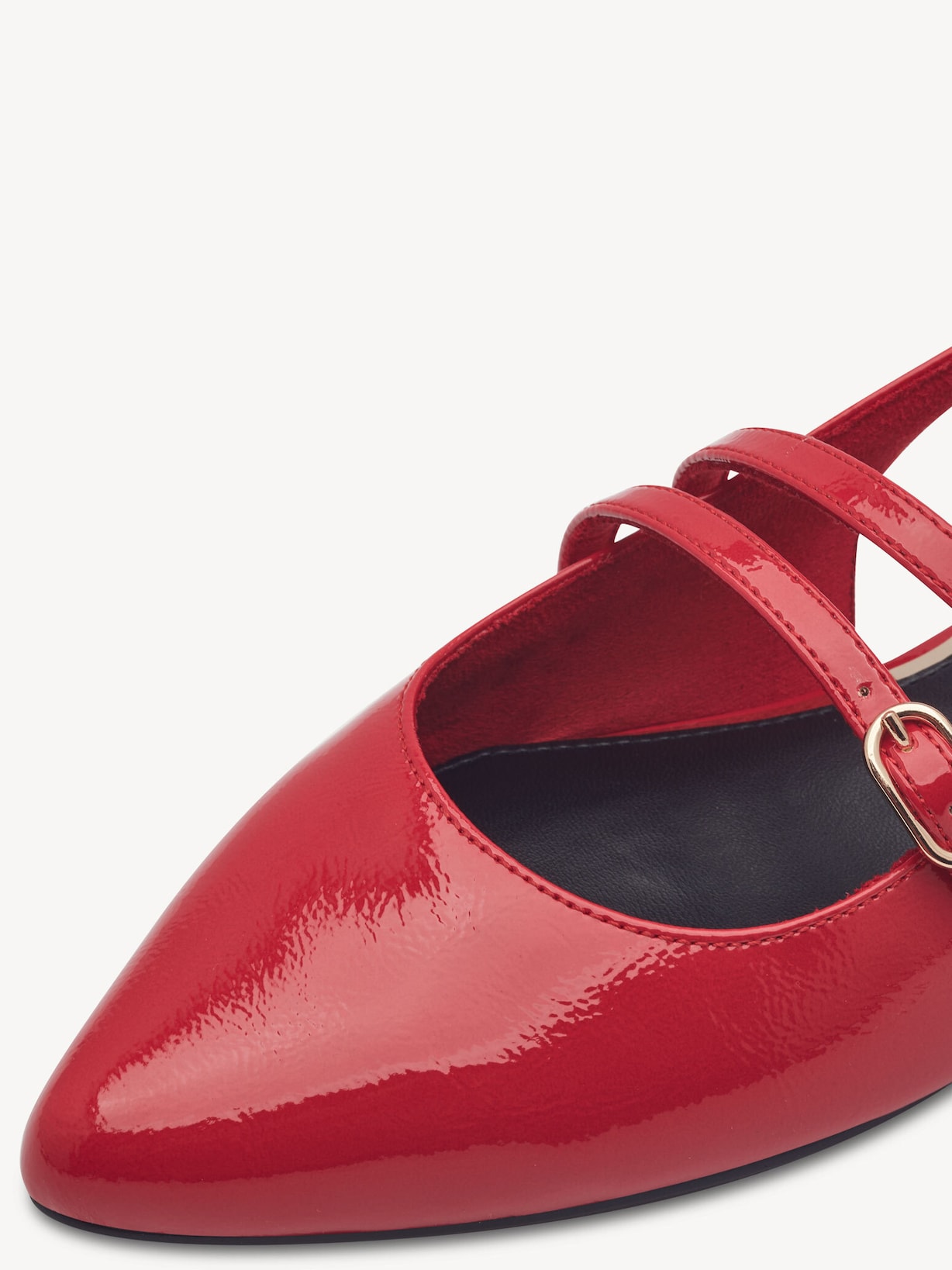 Marco Tozzi, Slingpumps - rød RED PATENT, billede 4 af 6