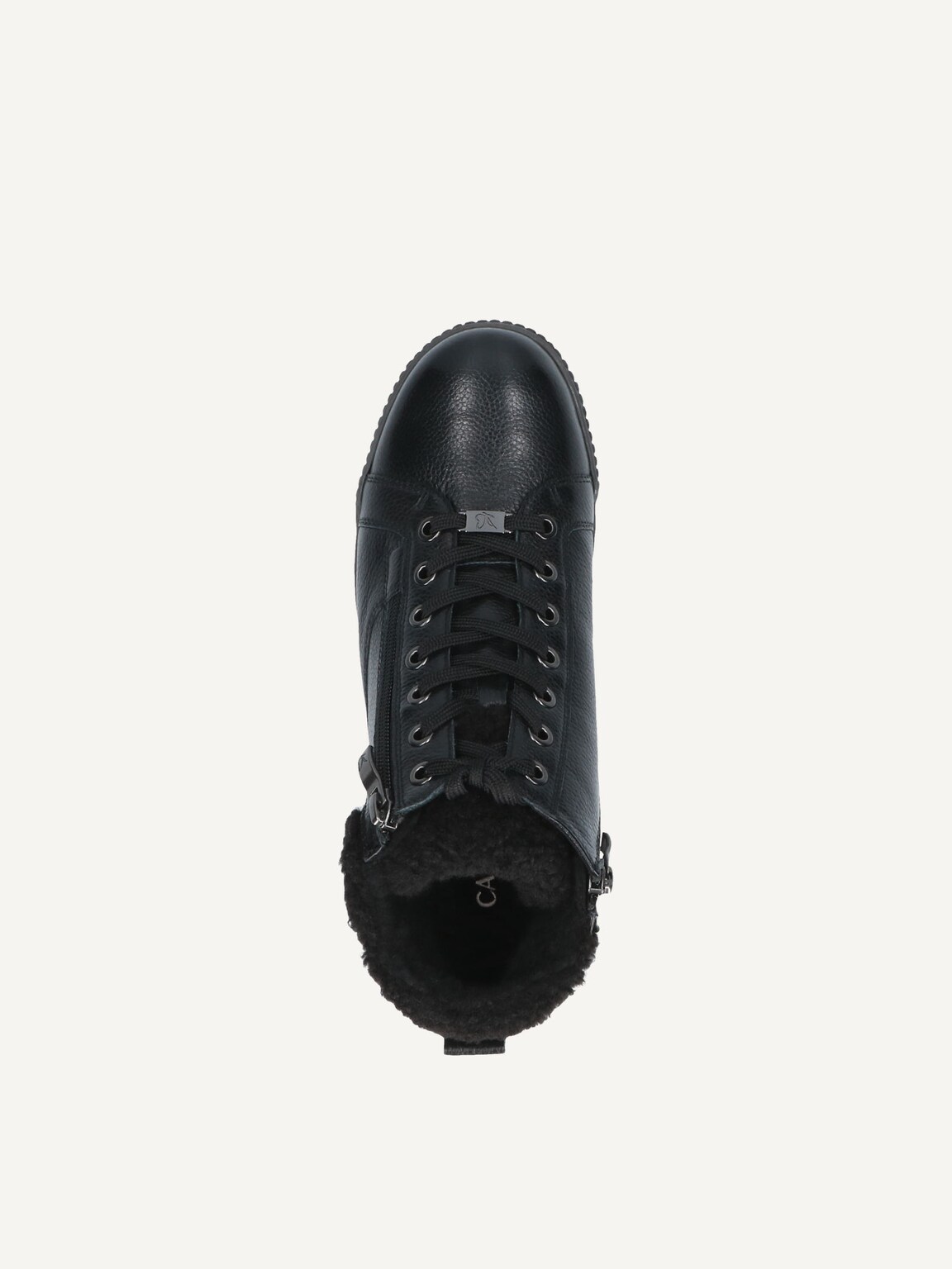 Caprice, Bootie - black warm lining BLACK NAPPA, image 5 of 5