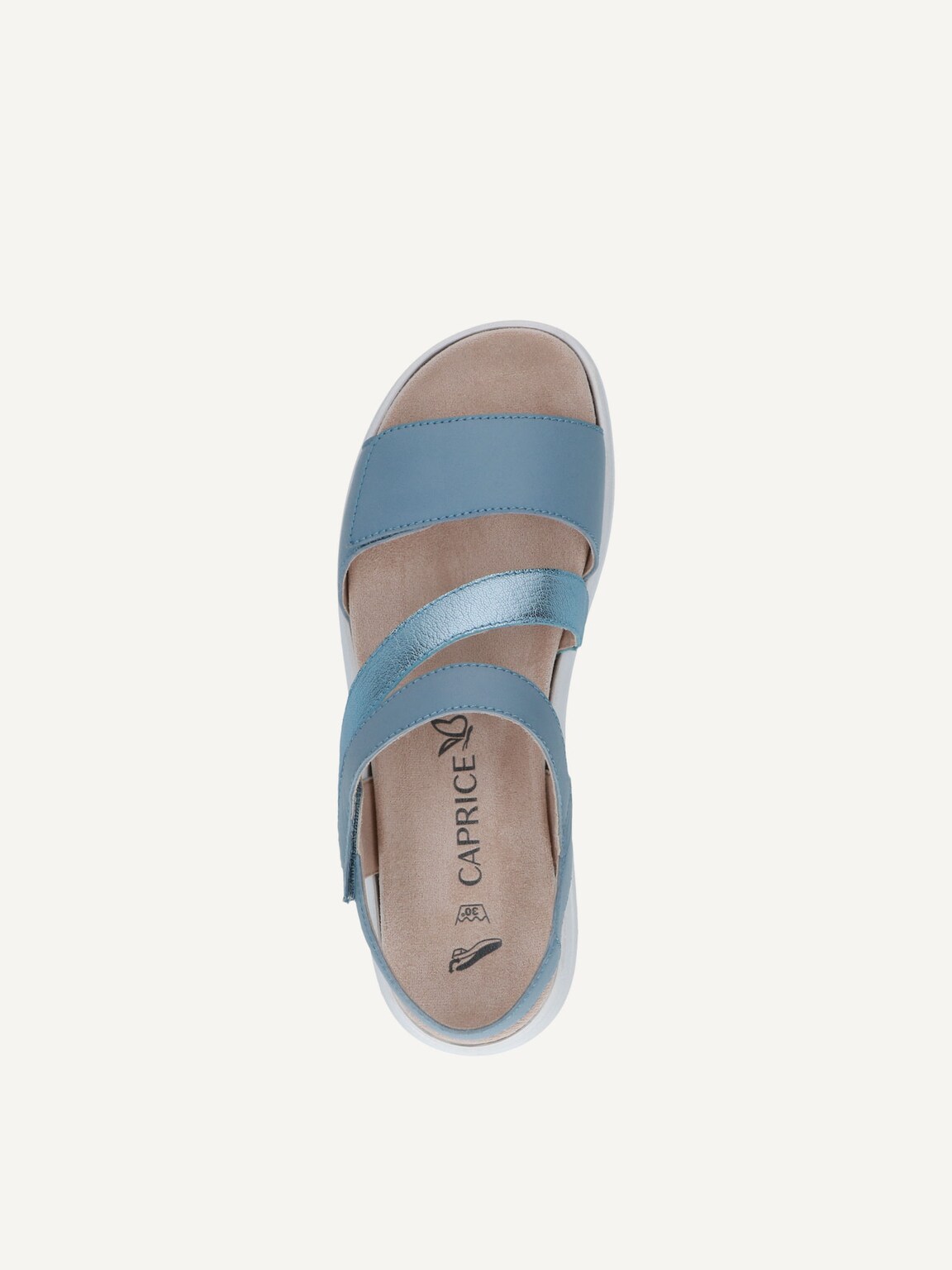 Caprice, Leather Sandal - blue BLUE COMB, image 5 of 5