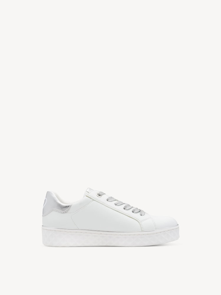 Marco Tozzi, Sneaker - bianco WHITE COMB, immagine 6 di 6