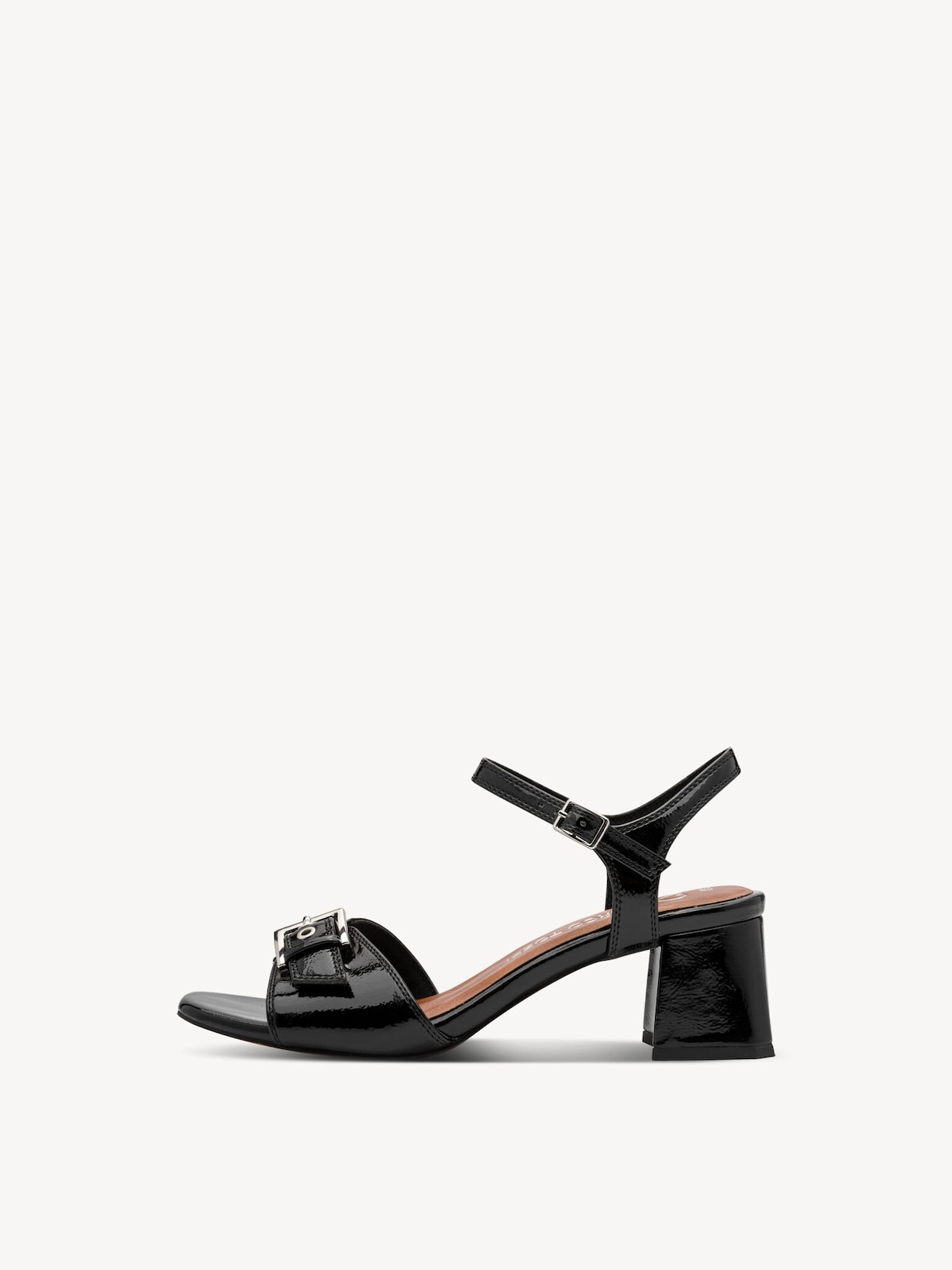 Marco Tozzi, Sandalette - sort BLACK PATENT, billede 2 af 6