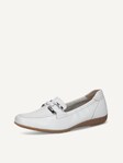 Not selected, Caprice, Leather Moccasin - white WHITE DEER