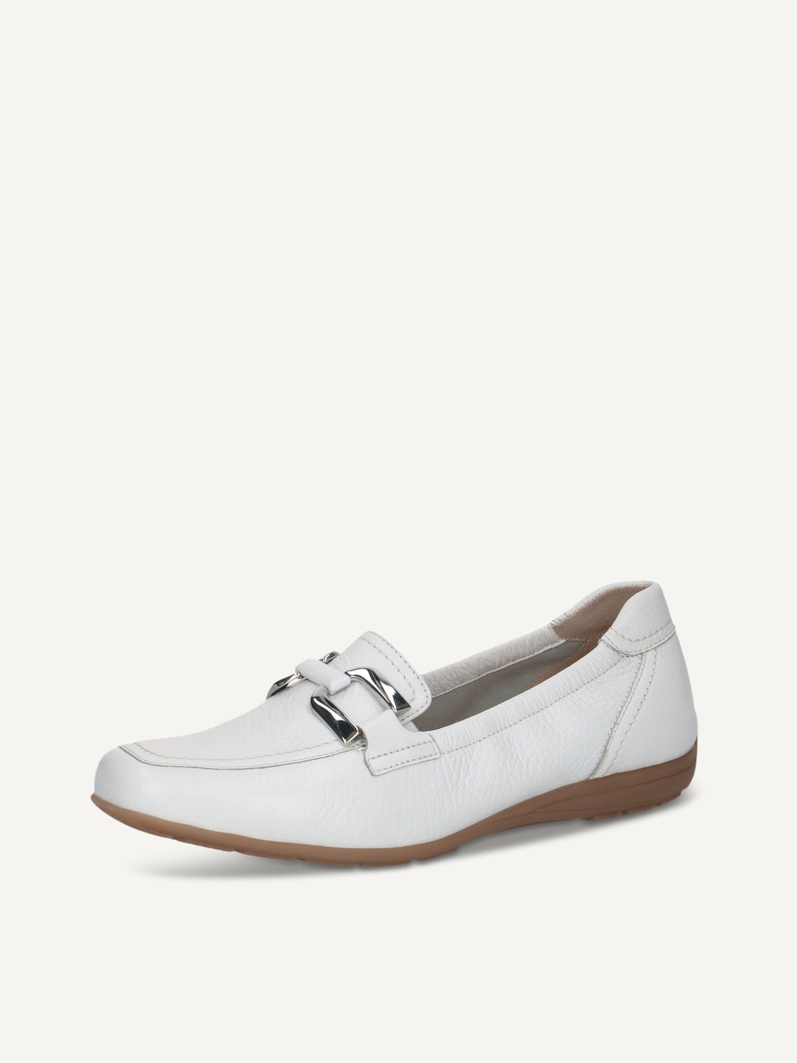 Caprice, Leather Moccasin - white WHITE DEER, image 1 of 5